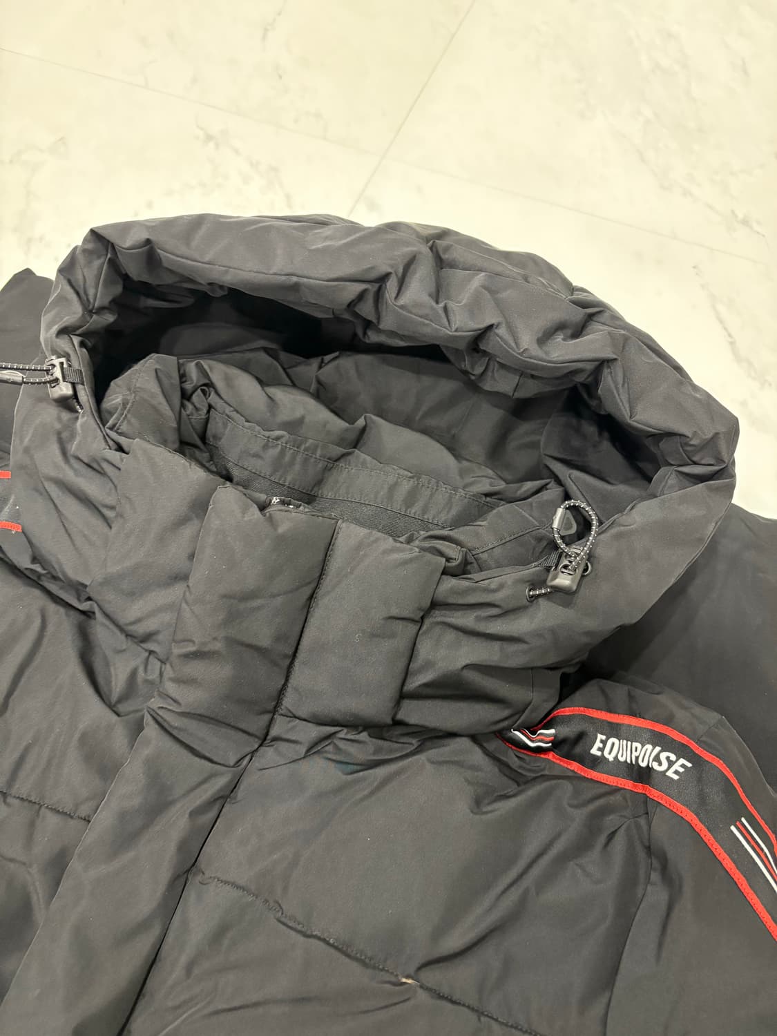 frankstone 클라이드앤 레터링 롱패딩 상품이미지3