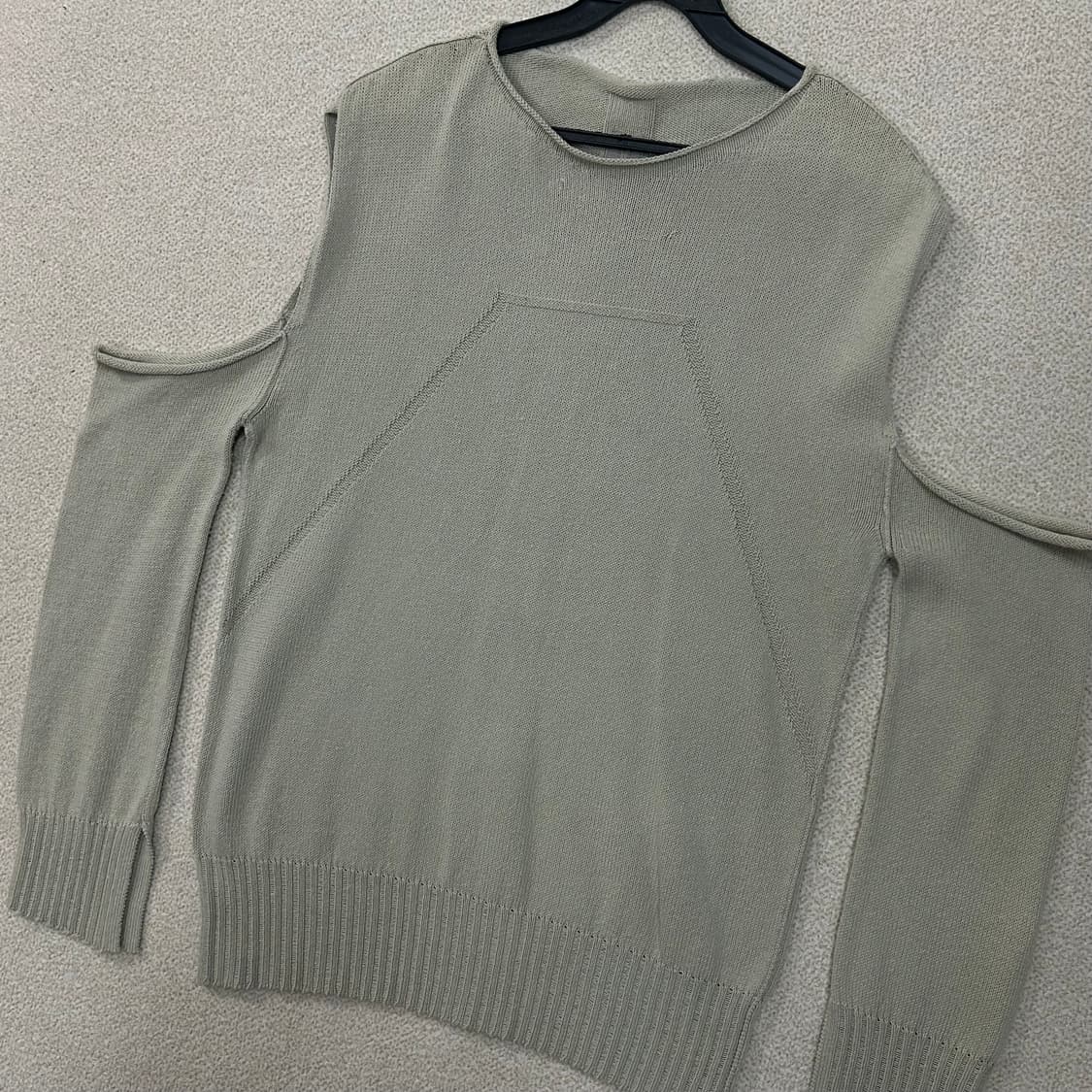 (M) 릭오웬스 23S/S  컷오프 니트 탑  상품이미지2