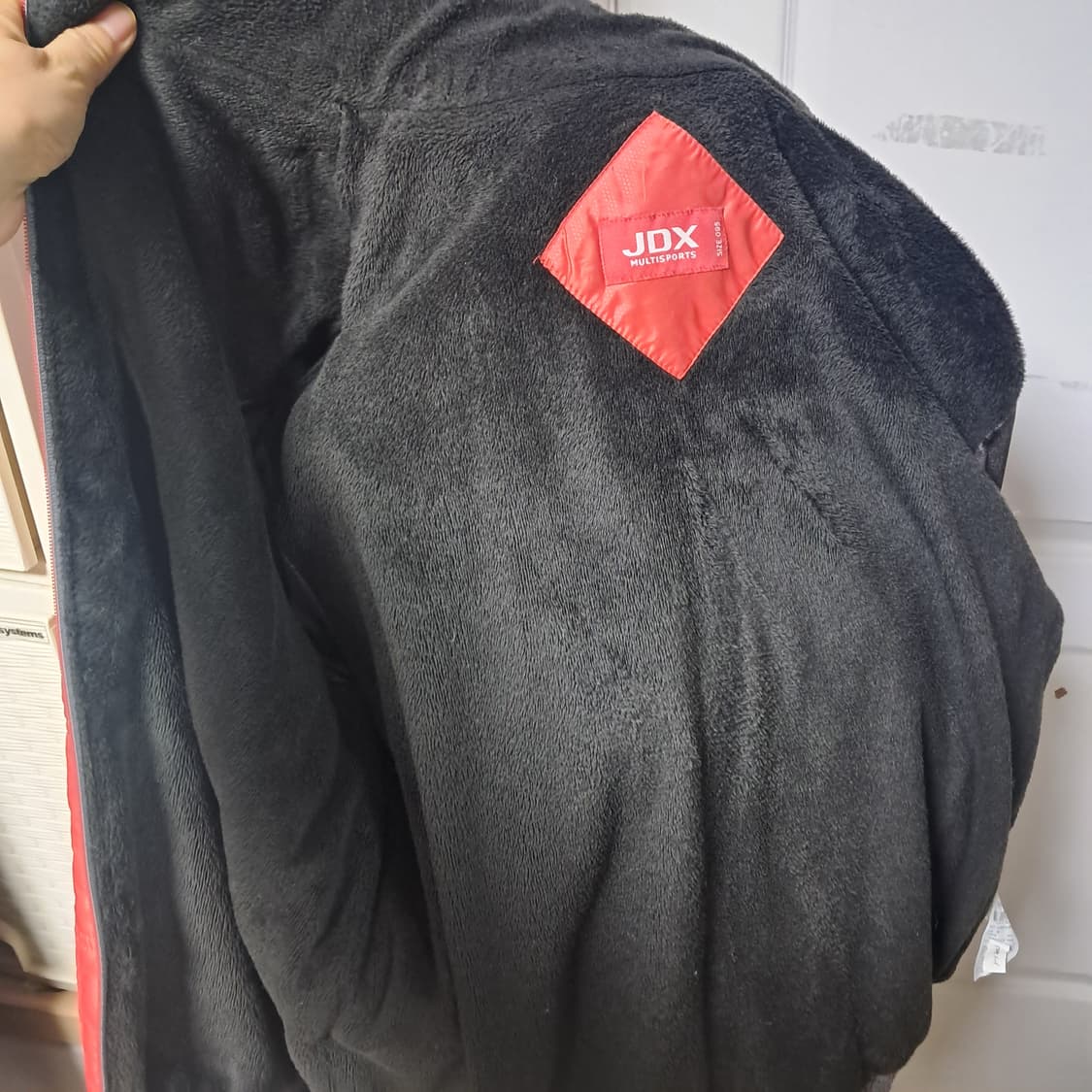 JDX 골프 남성 방풍 니트집업 자켓 95 상품이미지5