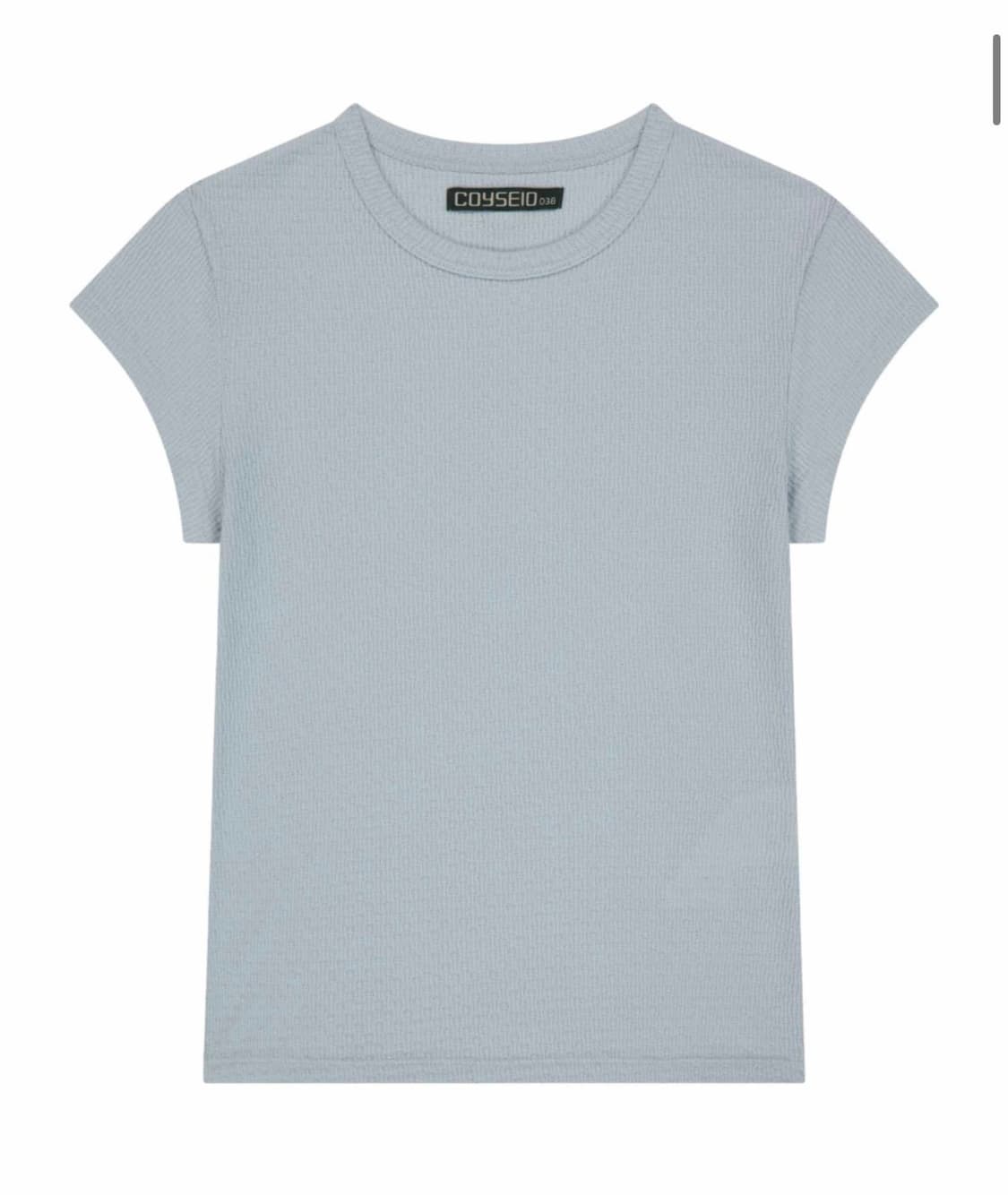 038 PURE T-SHIRT SKY BLUE 상품이미지1