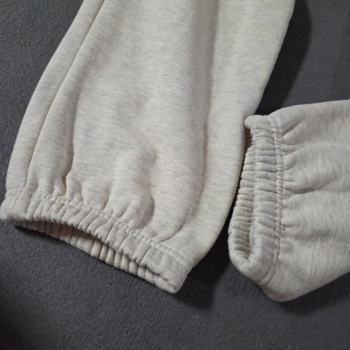 아이앱스튜디오 스웨트 조거 팬츠 XL오트밀버건디 상품이미지4