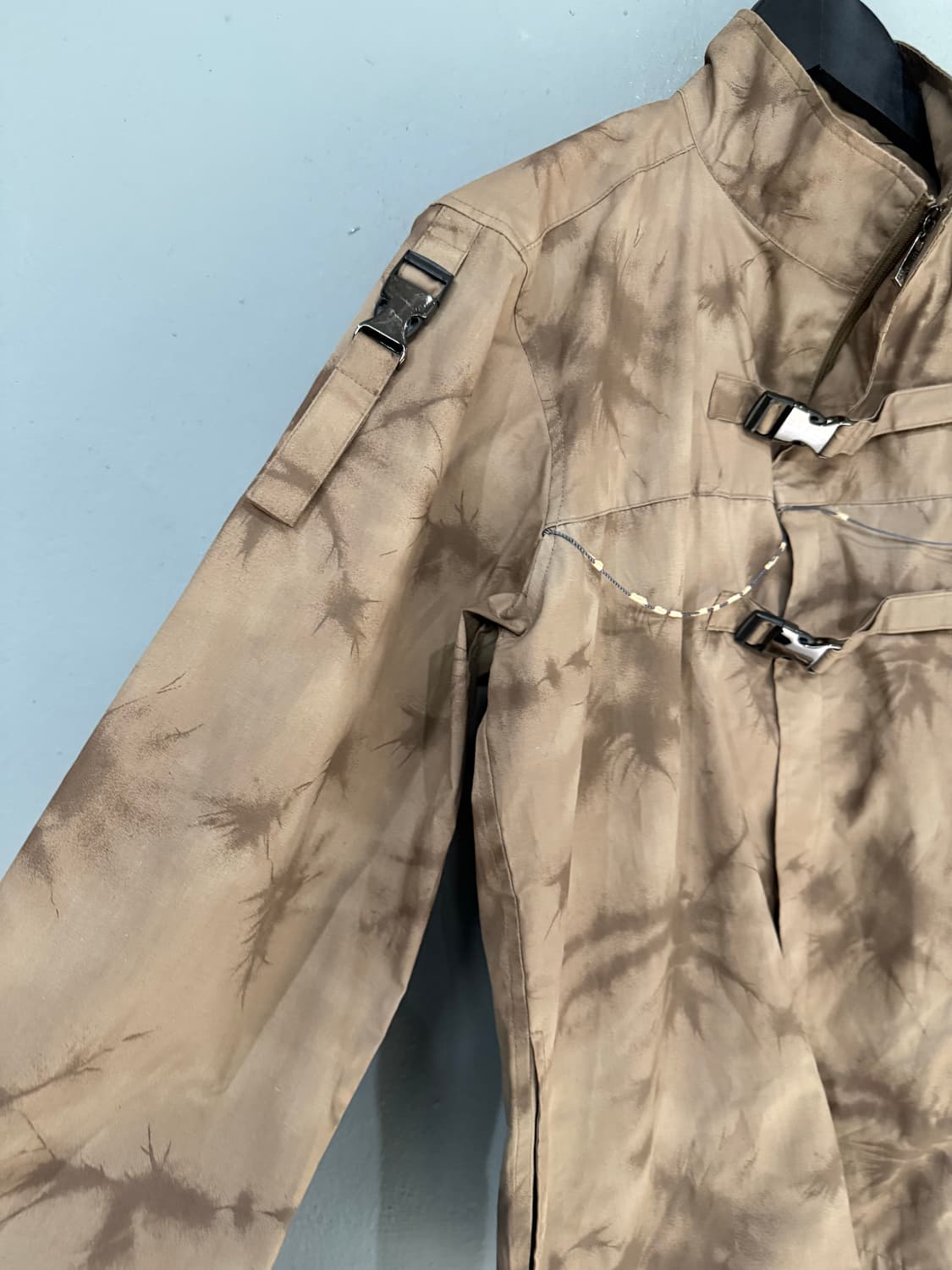 Berning sho grunge printing buckle jk 상품이미지8