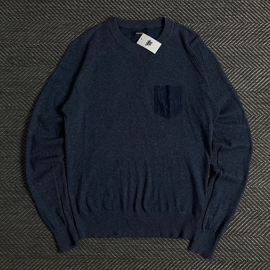 디젤 y2k 아카이브 포켓 미니멀 니트o 3207 상품이미지1