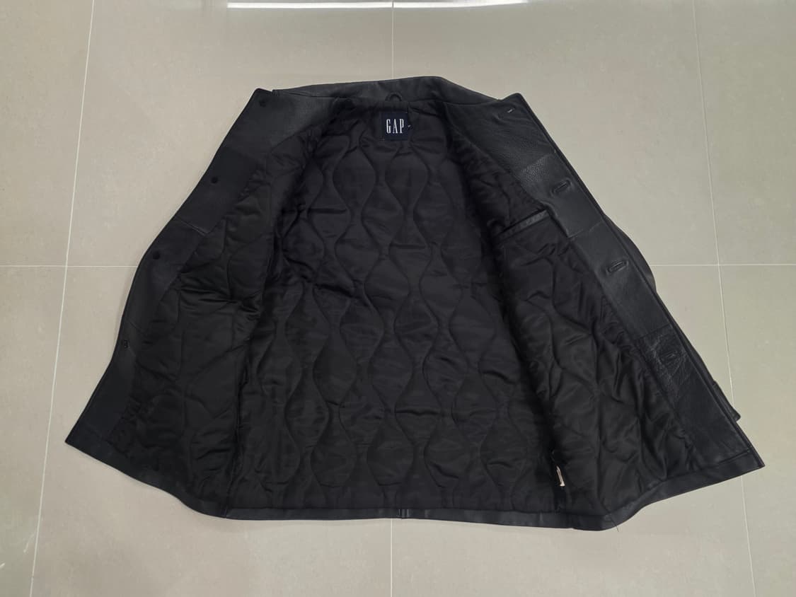 올드 갭 레더 카코트 S 상품이미지3