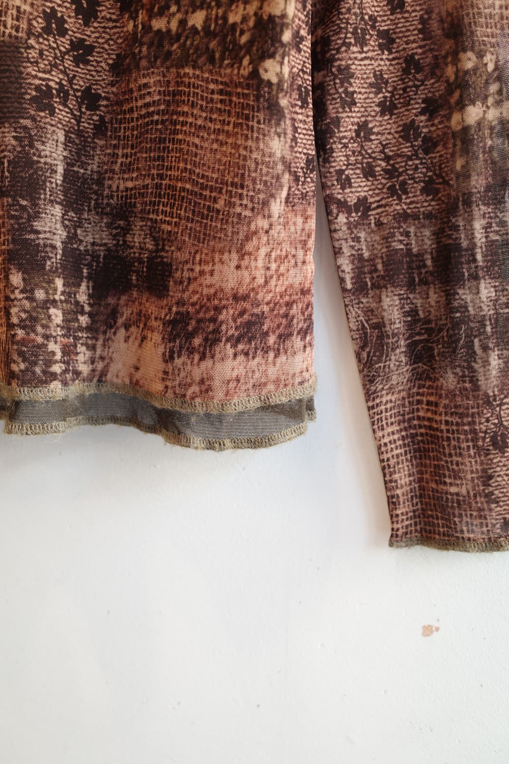 Japan brand 시스루 패턴 롱슬리브  상품이미지3