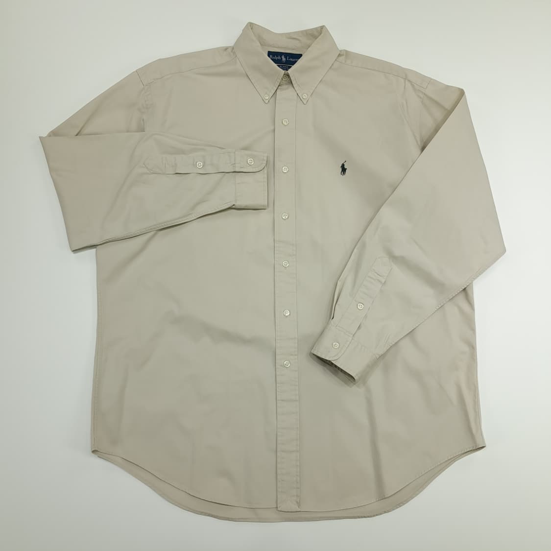 CN714 L 폴로 랄프로렌 그레이지 긴팔 셔츠 남방 상품이미지2