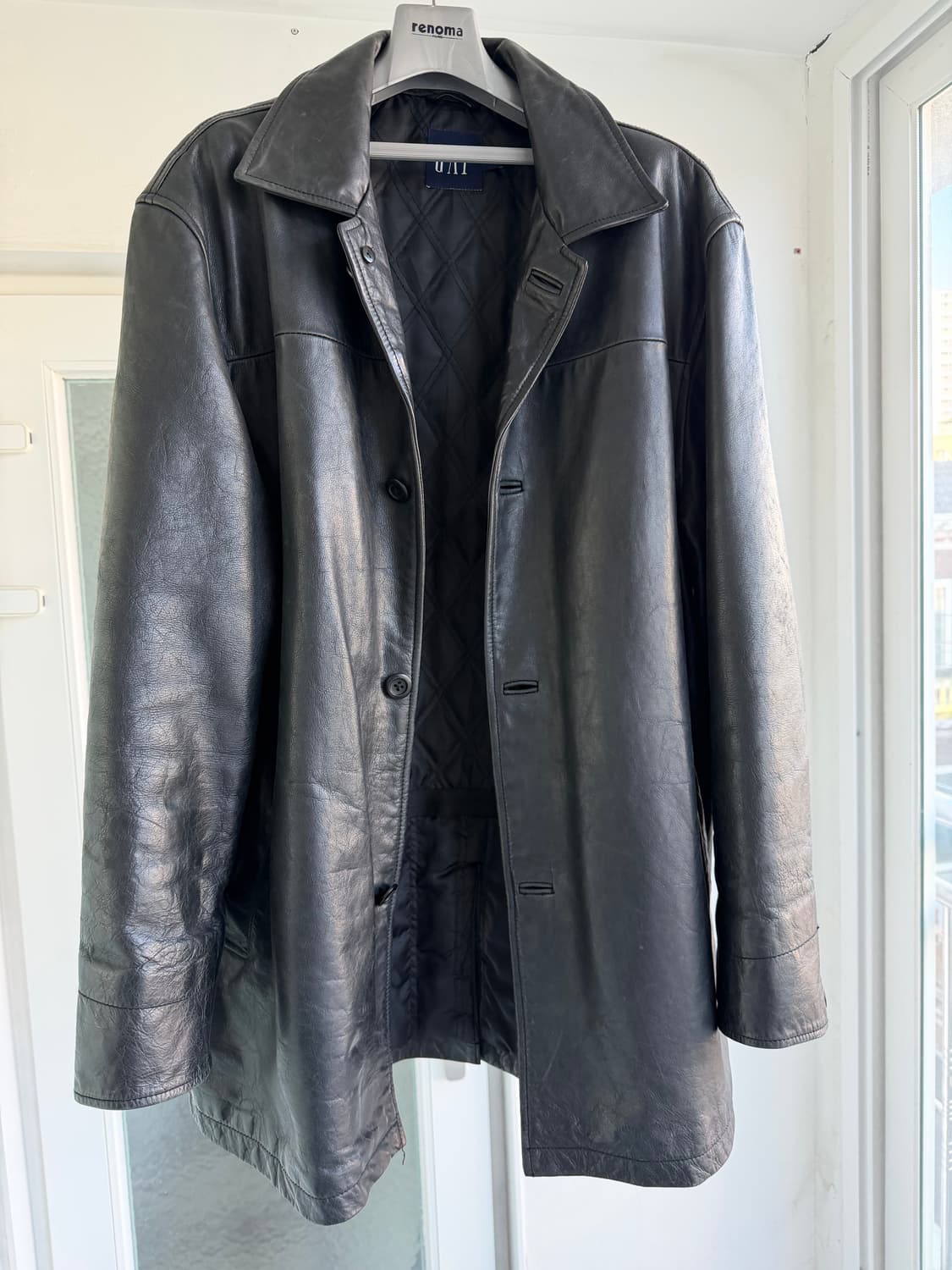 Old gap 레더 카코트 상품이미지3