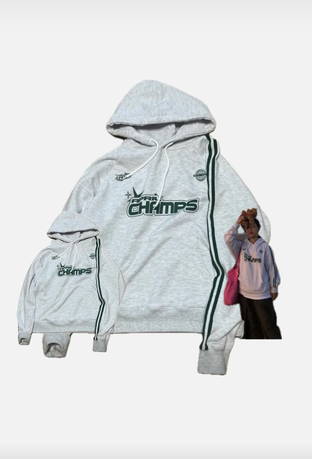 본챔스x에이프릴에잇 챔스 후드 상품이미지1
