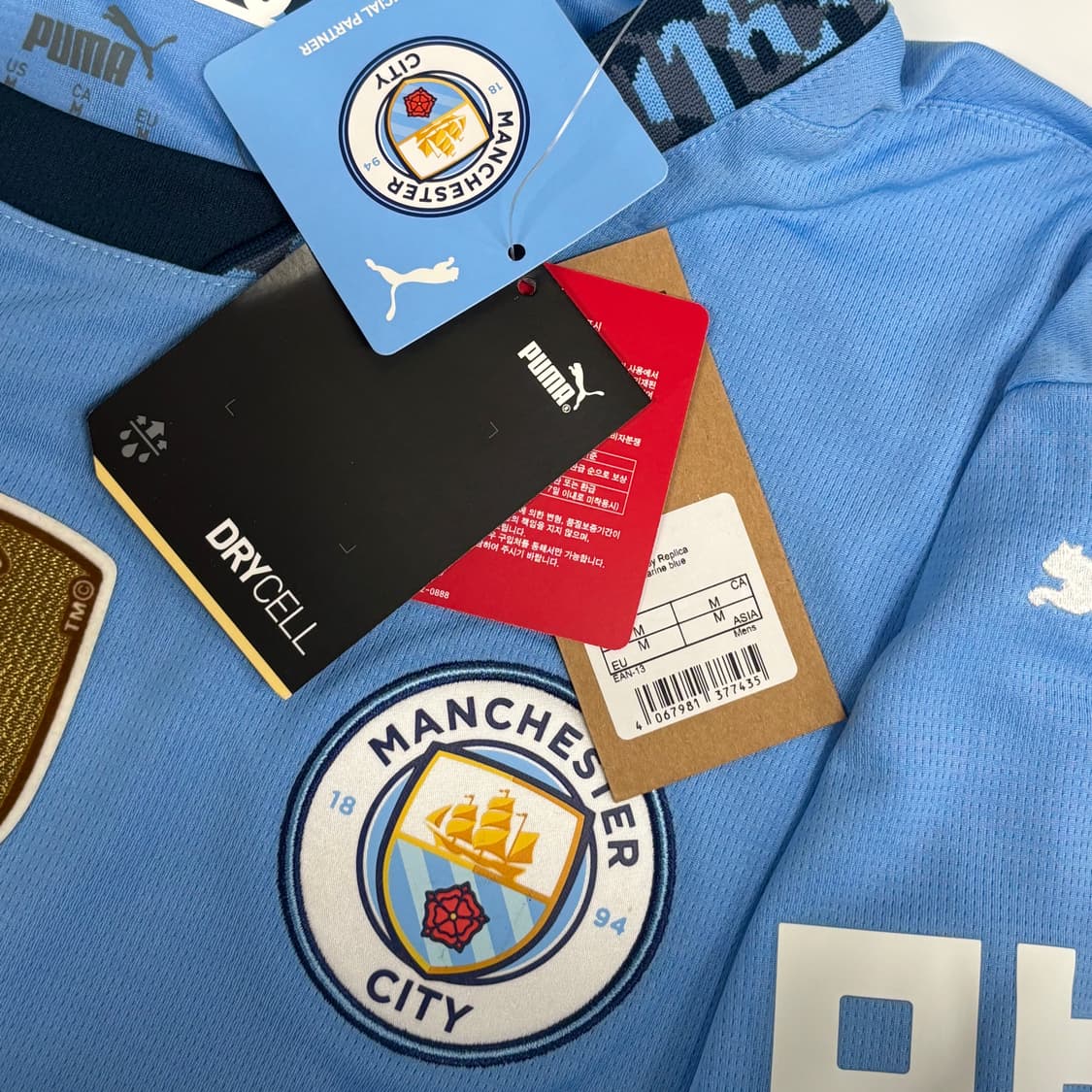 새상품 푸마 24 25 맨체스터 시티 맨시티 홈 홀란드 유니폼 상품이미지4