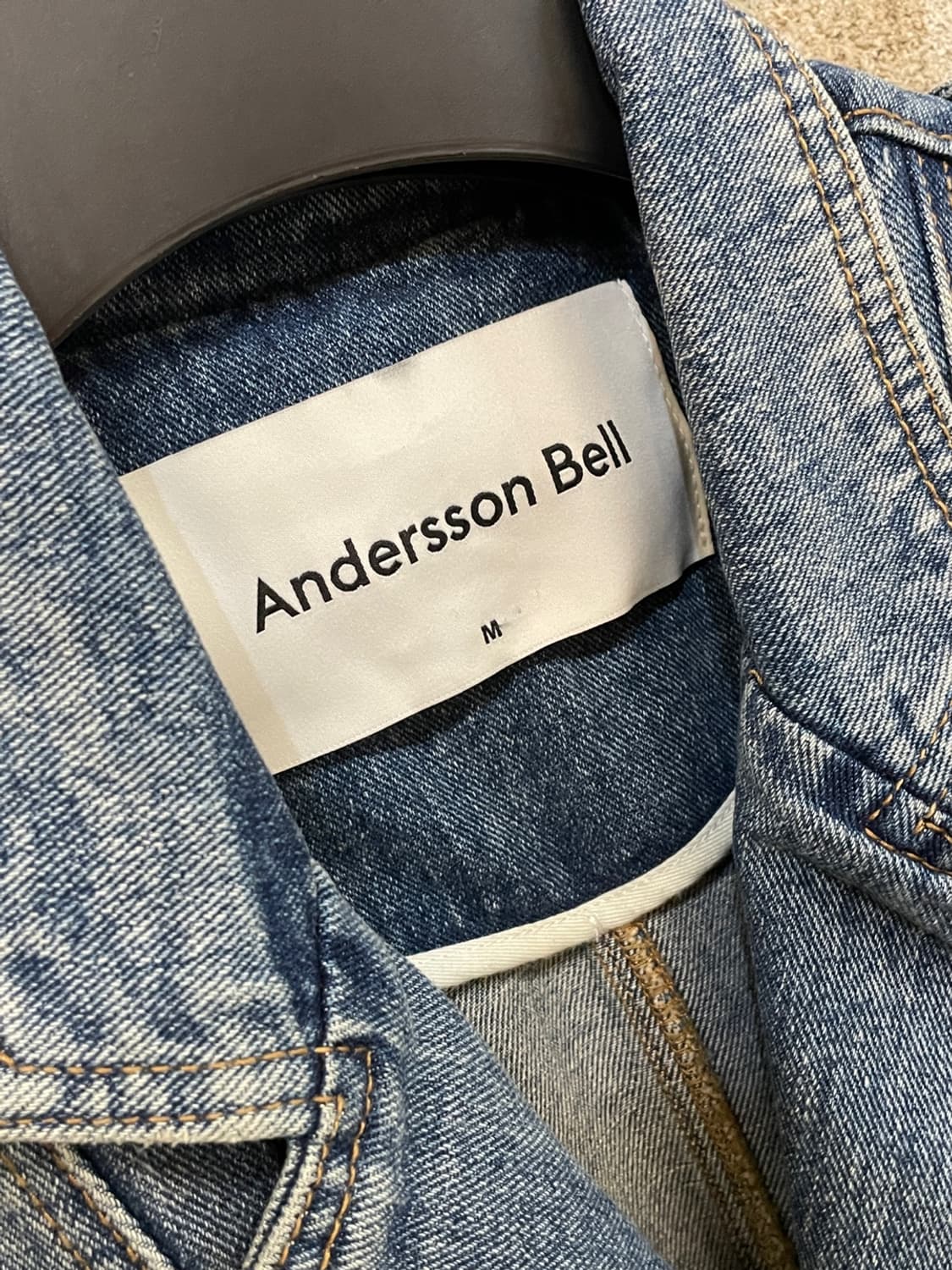 앤더슨벨 데님 패치 리워크 자켓  상품이미지7