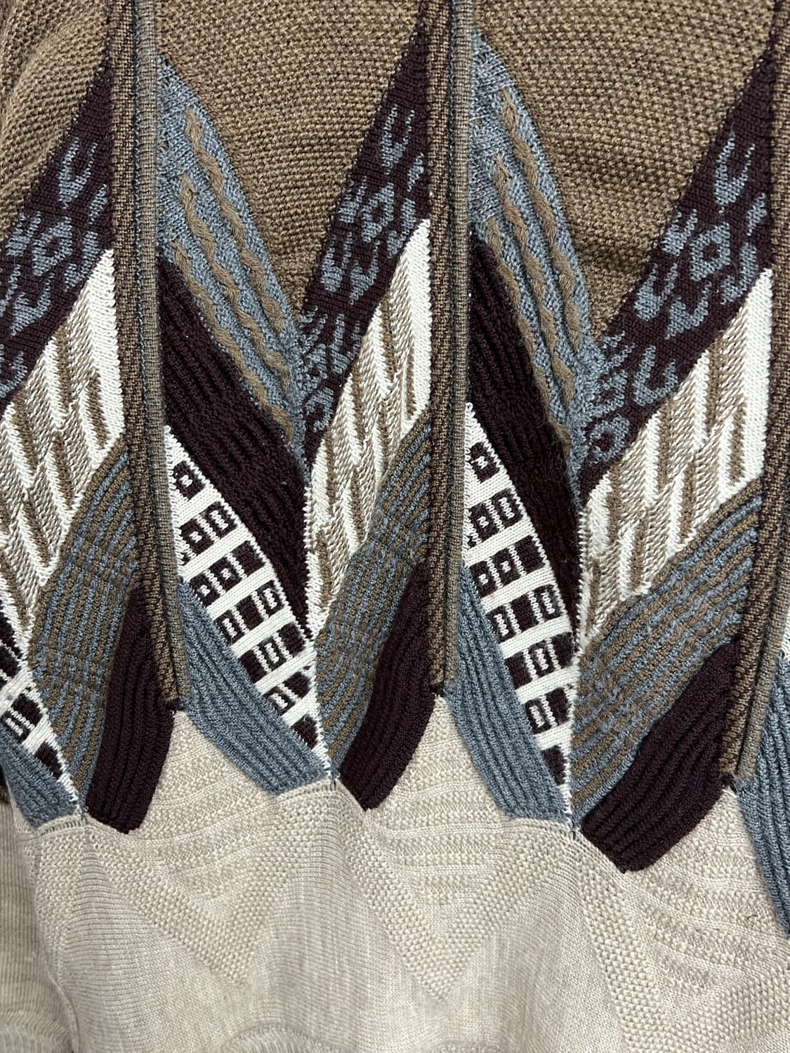 Japan Vintage 제팬 빈티지 패턴 울 니트 상품이미지3