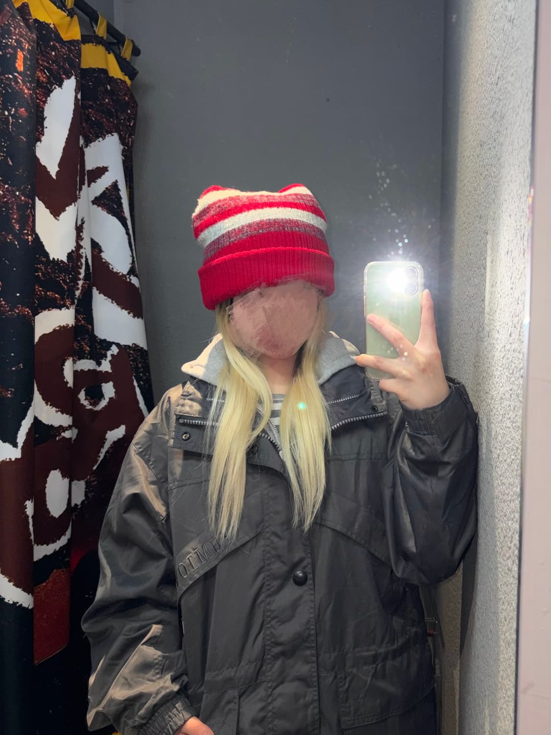 빈티지 스트라이프 비니 상품이미지2