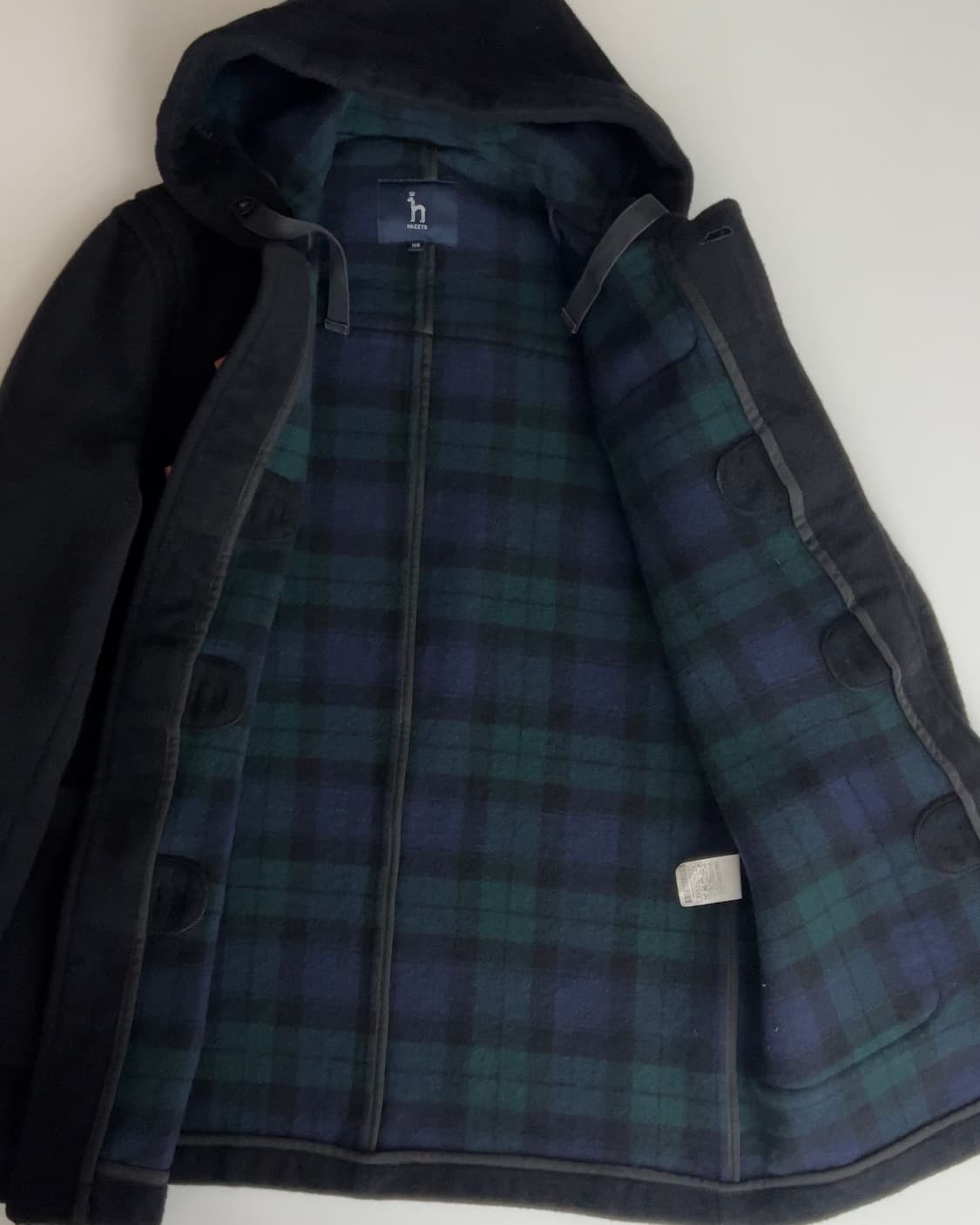 헤지스 후드 더플코트 100 상품이미지5