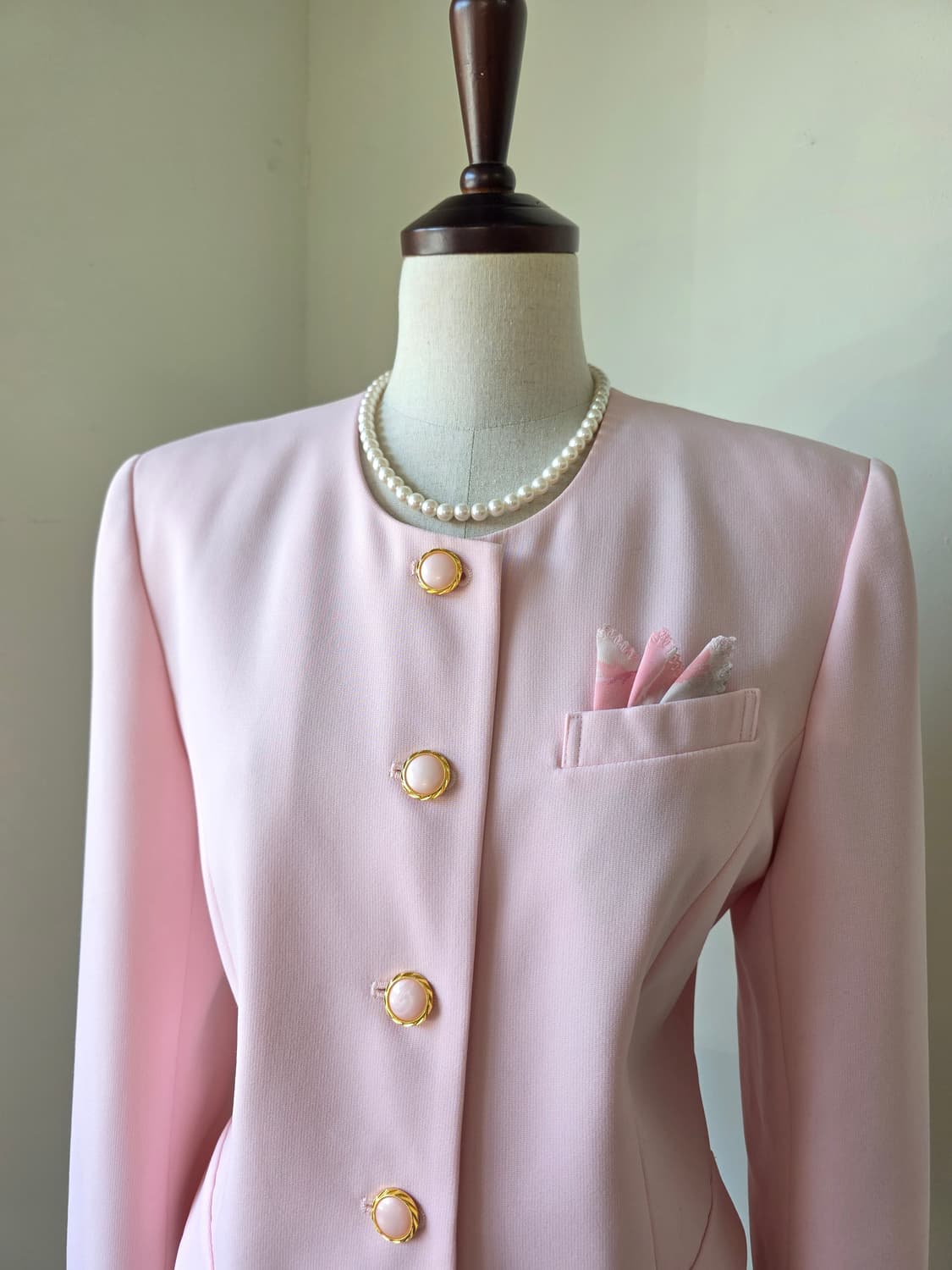 핑크 금장 자켓 상품이미지1