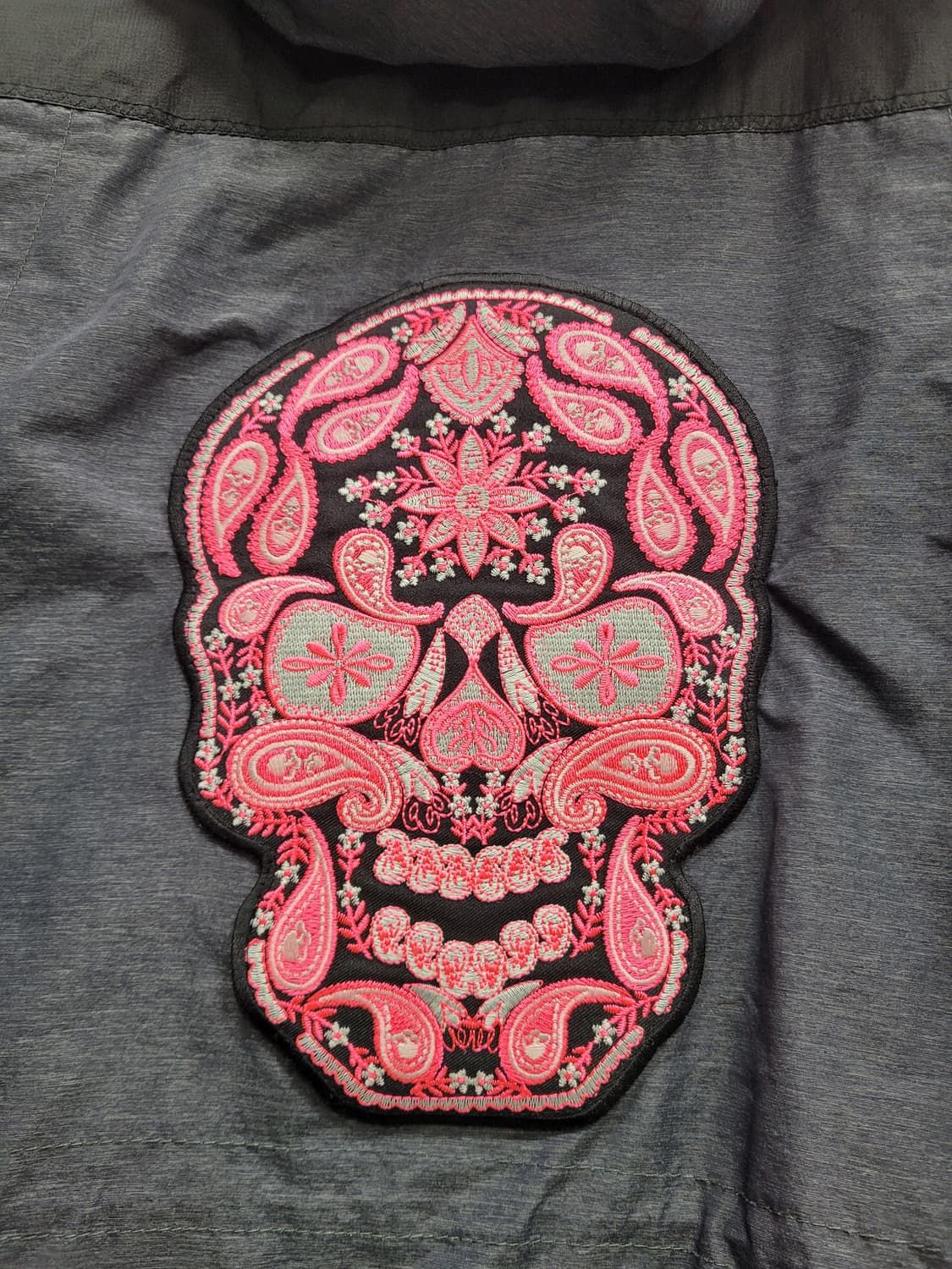 이브생로랑 80S~90S 킹하트 트럼프택 해골 백로고 패딩 / 남 L
 상품이미지5