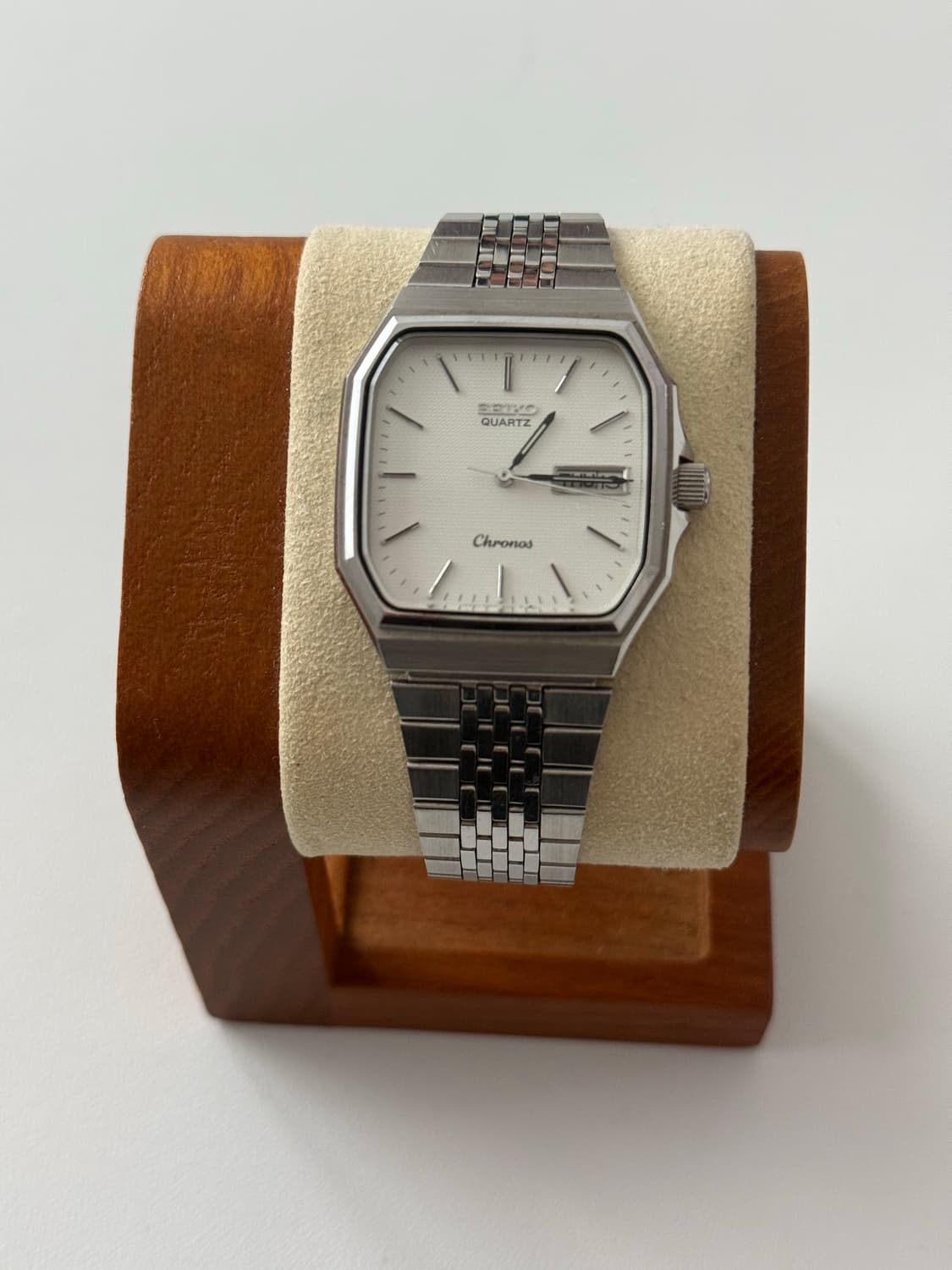 세이코 Seiko 쿼츠 크로노스 스퀘어 데이데이트 상품이미지2