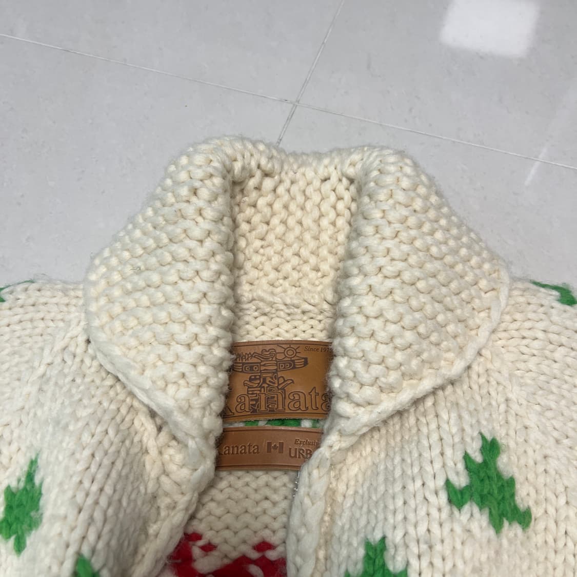 얼바닉30 스키 코위찬 가디건 상품이미지4