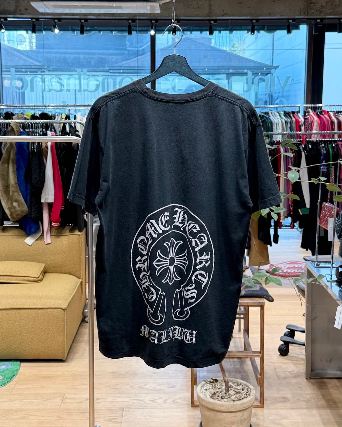 크롬하츠 블랙 홀스슈 말리부 하프티  상품이미지1