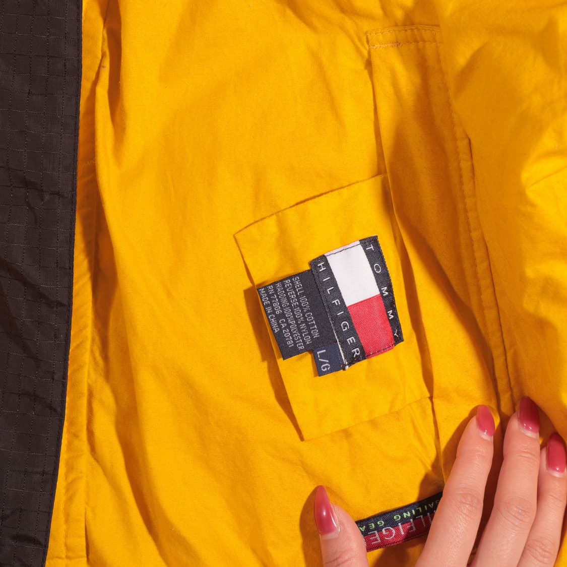 90s 타미힐피거 세일링기어 리버시블 점퍼 상품이미지6