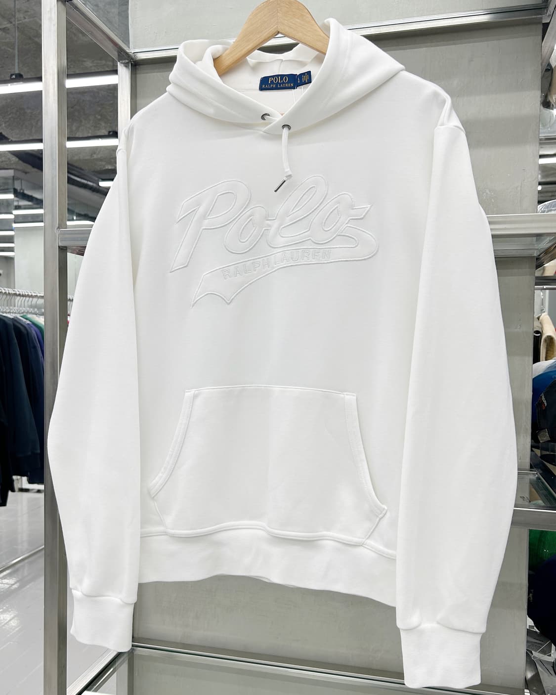 폴로랄프로렌 엠브로이더리 로고 스웻 후디 후드티 상품이미지2