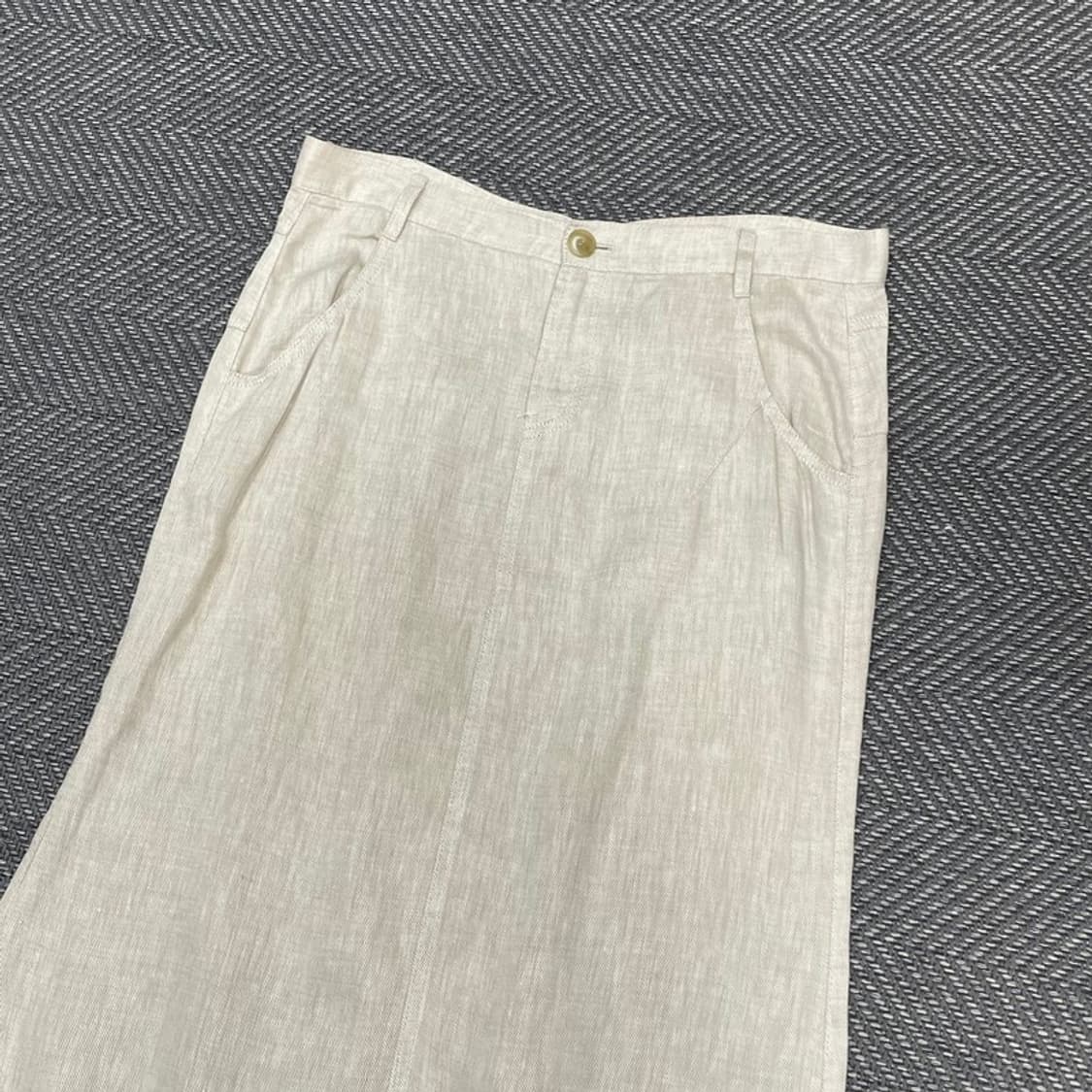 콤사이즘 린넨 롱 스커트 v0234 상품이미지3