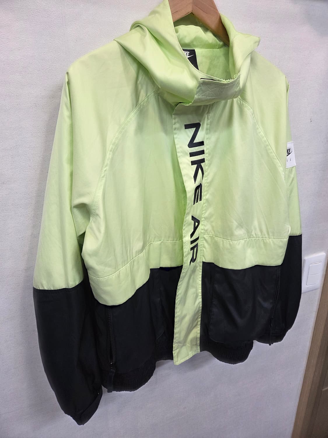 나이키 에어 우븐 형광 자켓 m 상품이미지6
