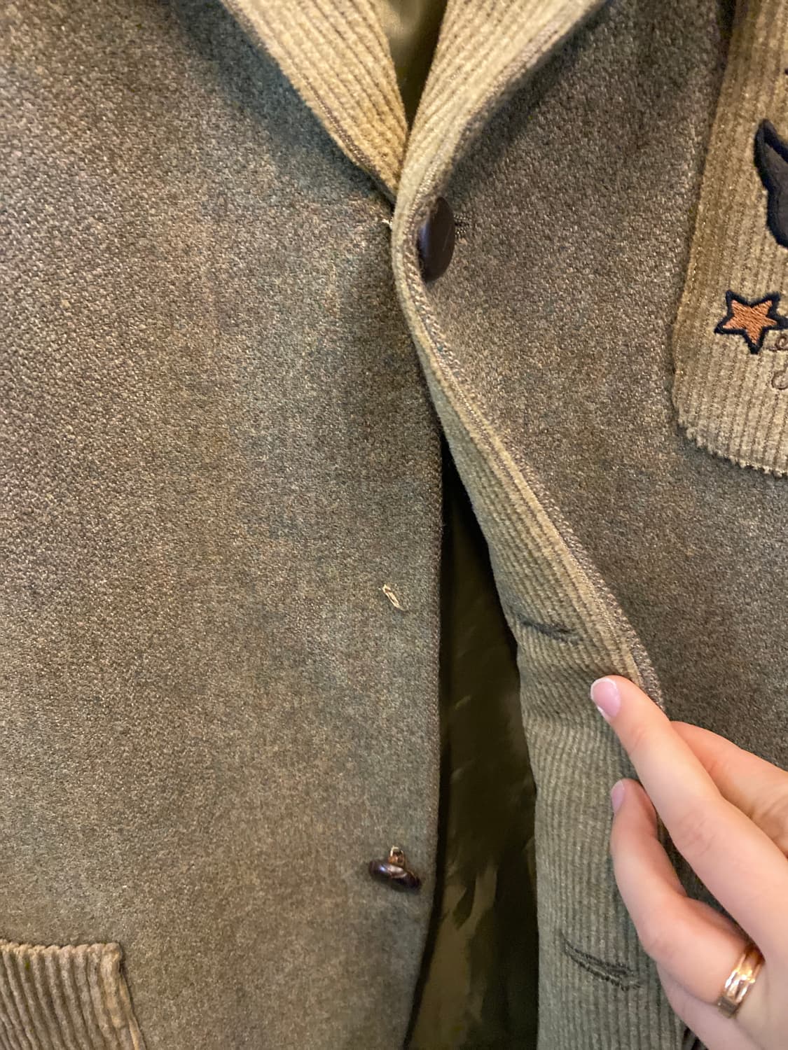 Japan vintage 남성 코듀로이 자켓 105 상품이미지4