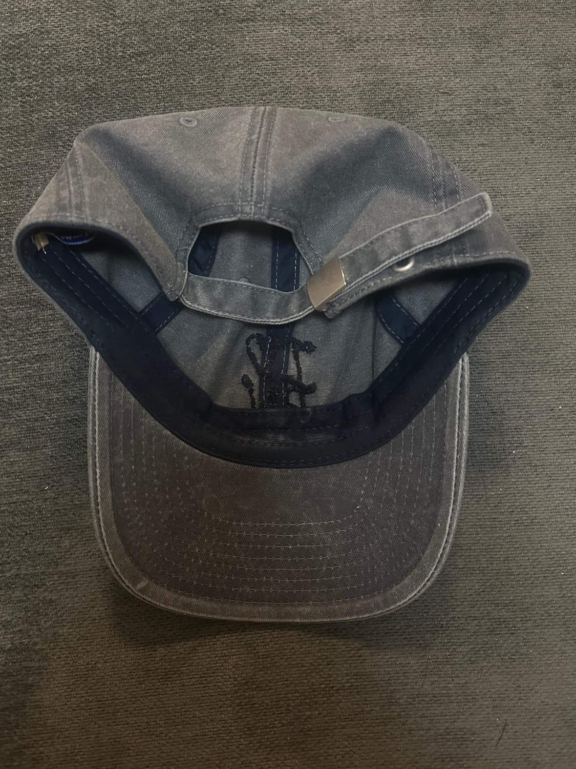 팔로마울 I♡PW 빈티지 네이비 볼캡 상품이미지2