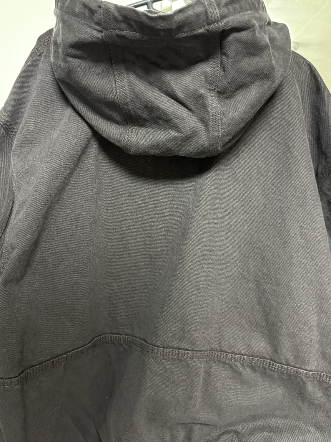 자라 크롭 후드집업 L 상품이미지3