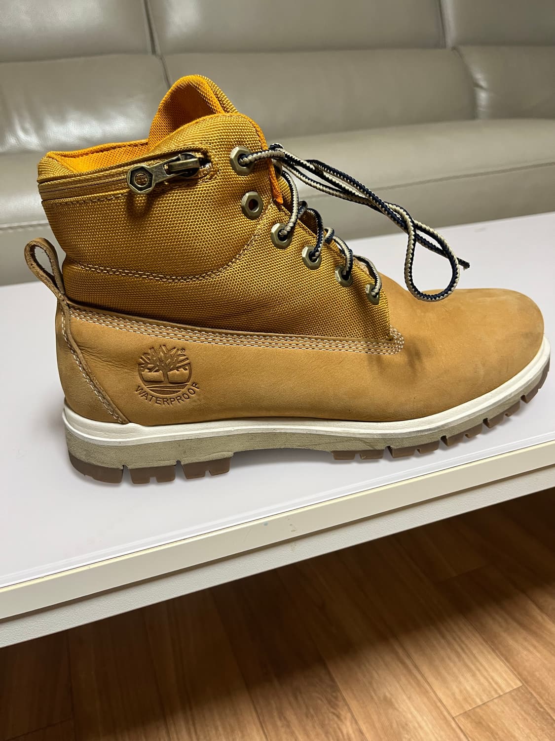 팀버랜드 롤탑 부츠 옐로우 상품이미지5