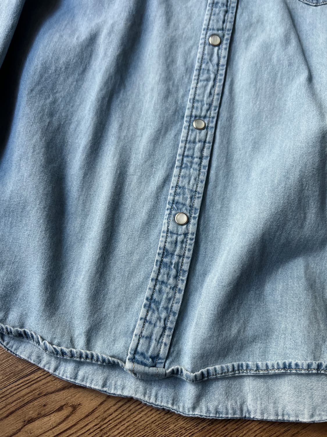 [L]리바이스 버튼다운 웨스턴 데님 셔츠 상품이미지4