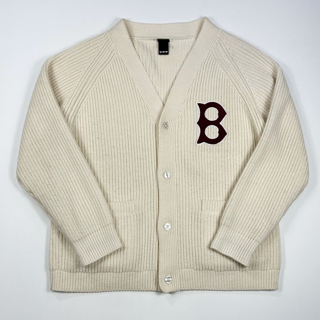 뉴에라 보스턴 레드삭스 아이보리 헤비 가디건 (실측 XXL) 상품이미지2