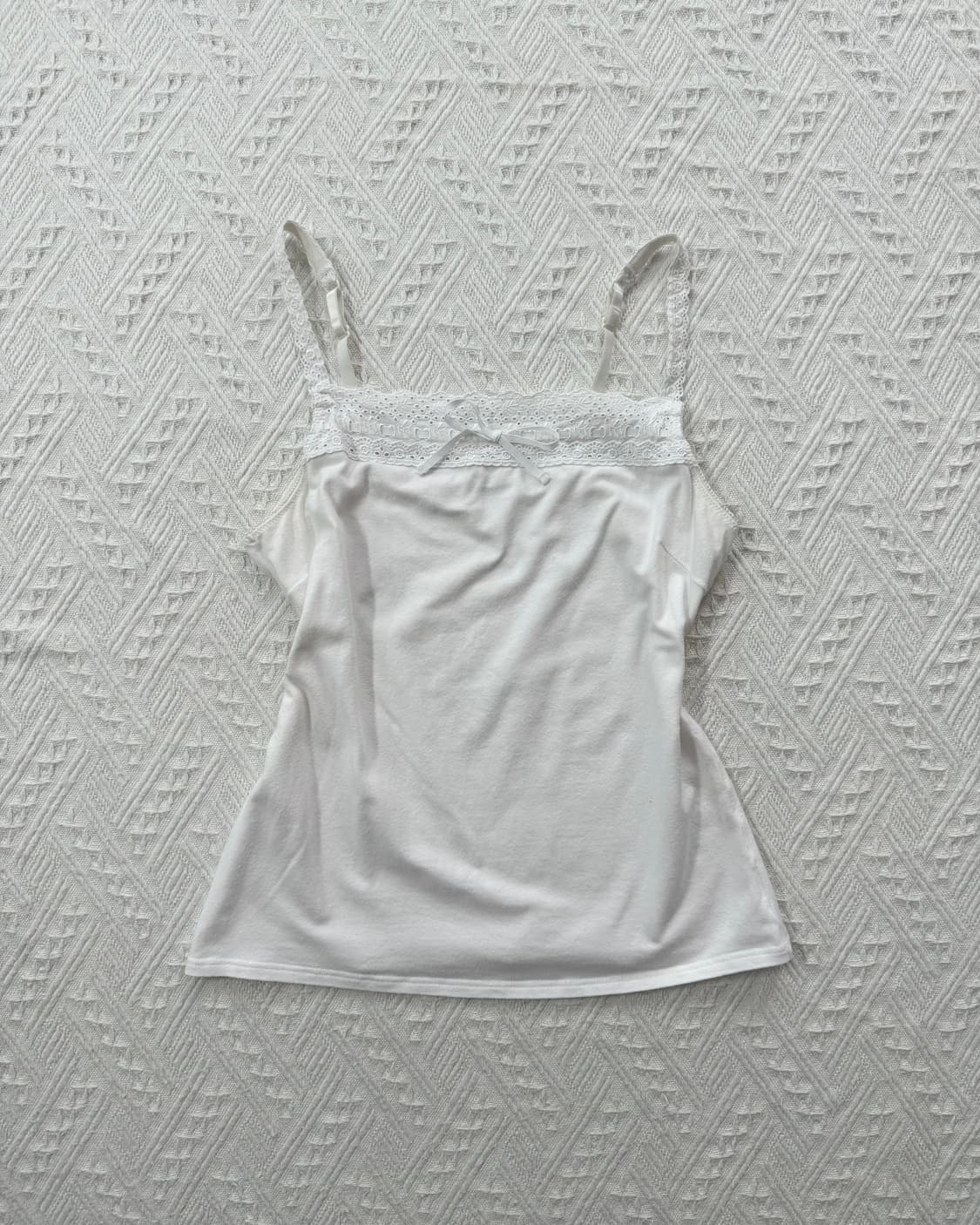 케이블 니트 레이어드 리본 슬리브리스 원피스 2pcs (개별 구매 가능) 상품이미지7