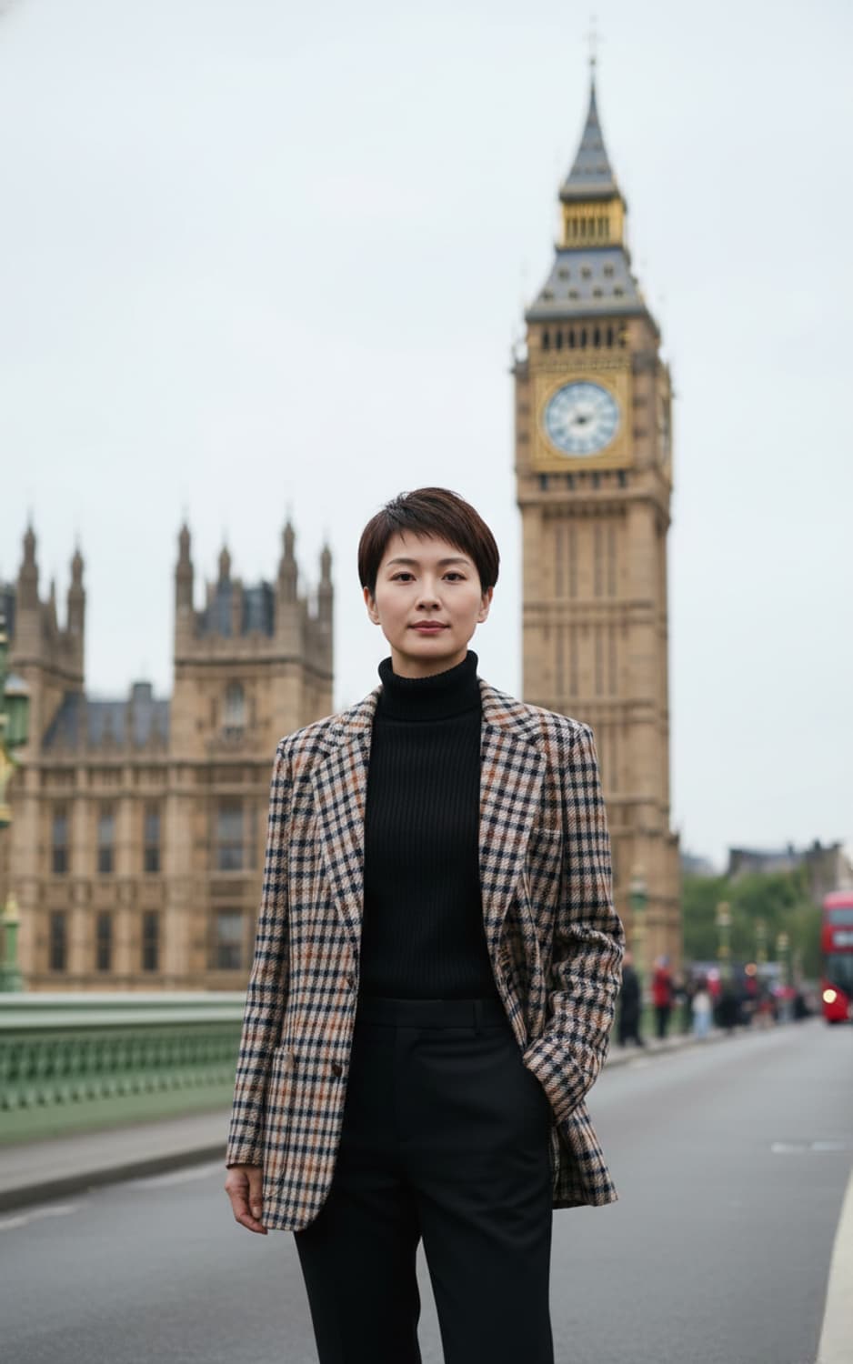 55.닥스 체크 자켓 상품이미지1