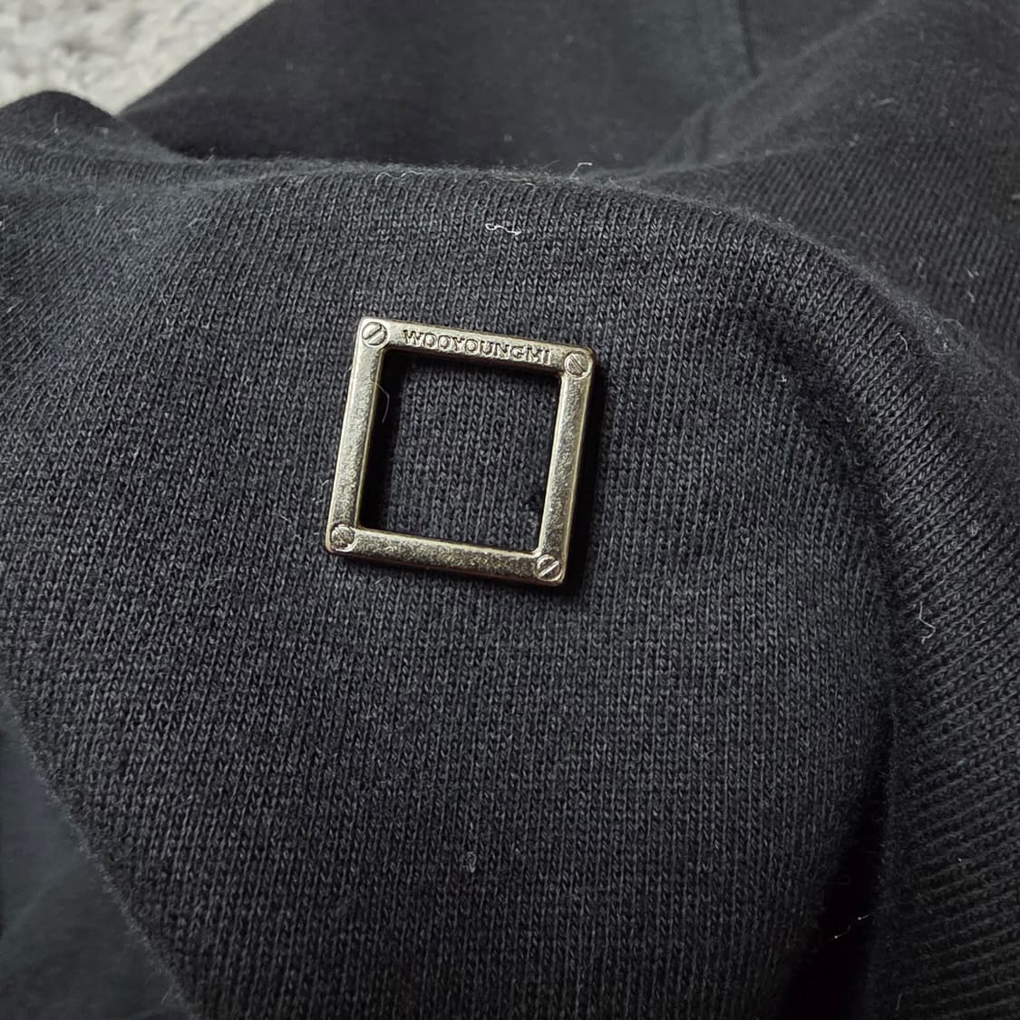 {클로젯}[44][크림 택 구성]우영미 플라워 백 프린팅 후드티 상품이미지8