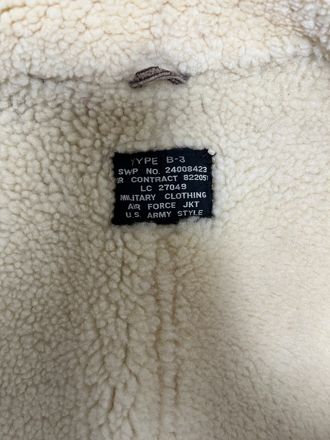 빈티지 b-3 무스탕 상품이미지4