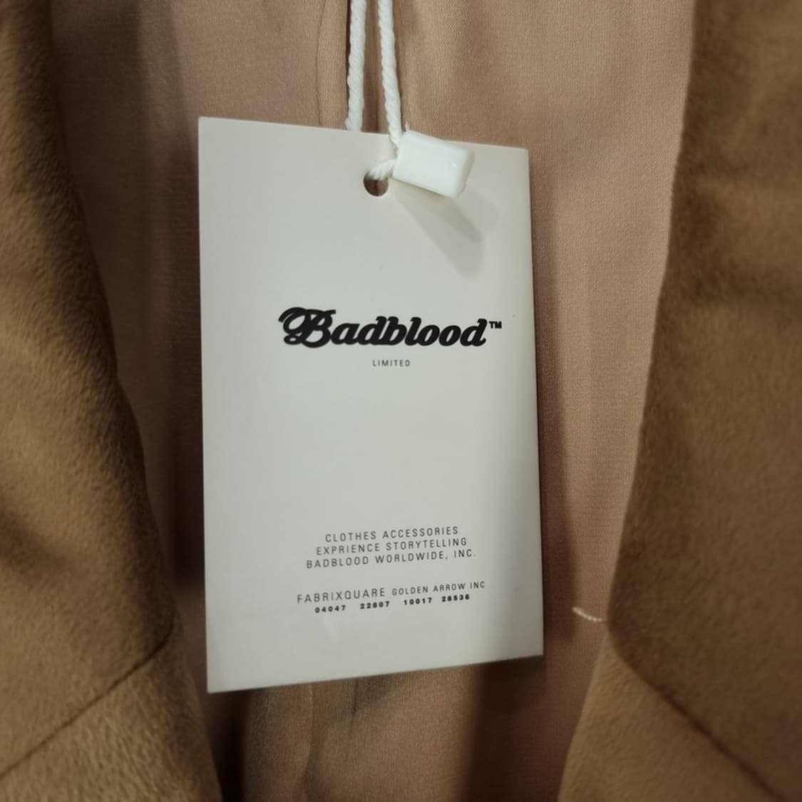 [배드블러드](새상품) 워크샵 벨벳 블레이저 자켓 M18834 상품이미지6