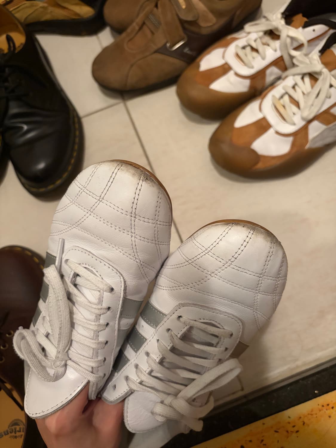 아디다스 태권도 레이스 화이트 260 상품이미지4