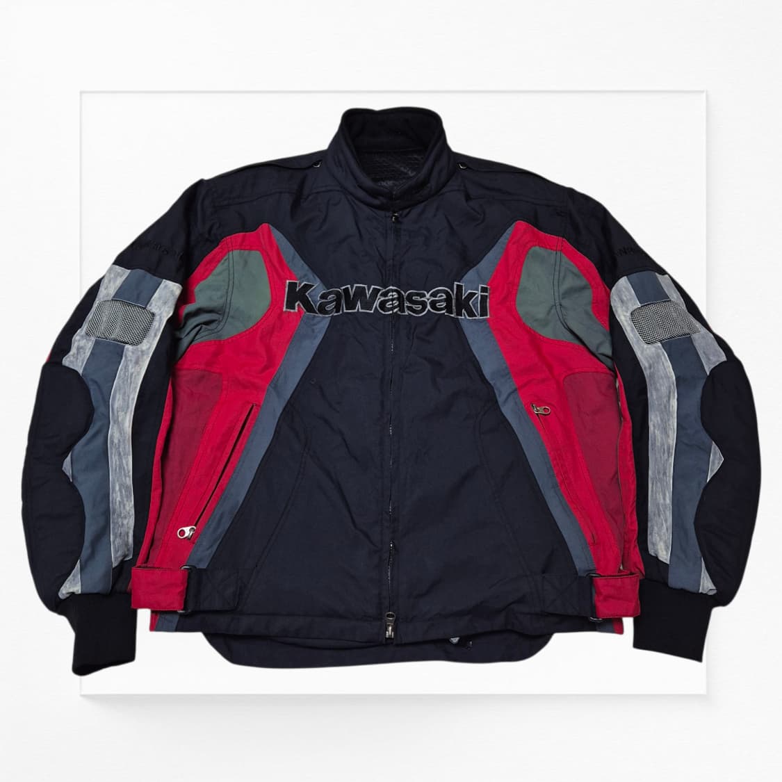 [우주매물🔥] 가와사키 모터 사이클 레이싱 자켓 상품이미지1