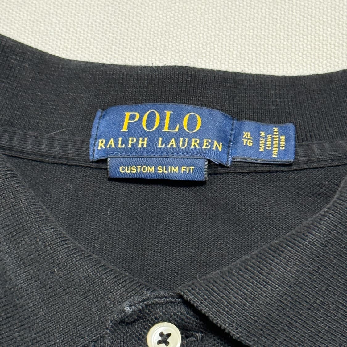 폴로랄프로렌 커스텀 슬림핏 카라 반팔티 상품이미지3