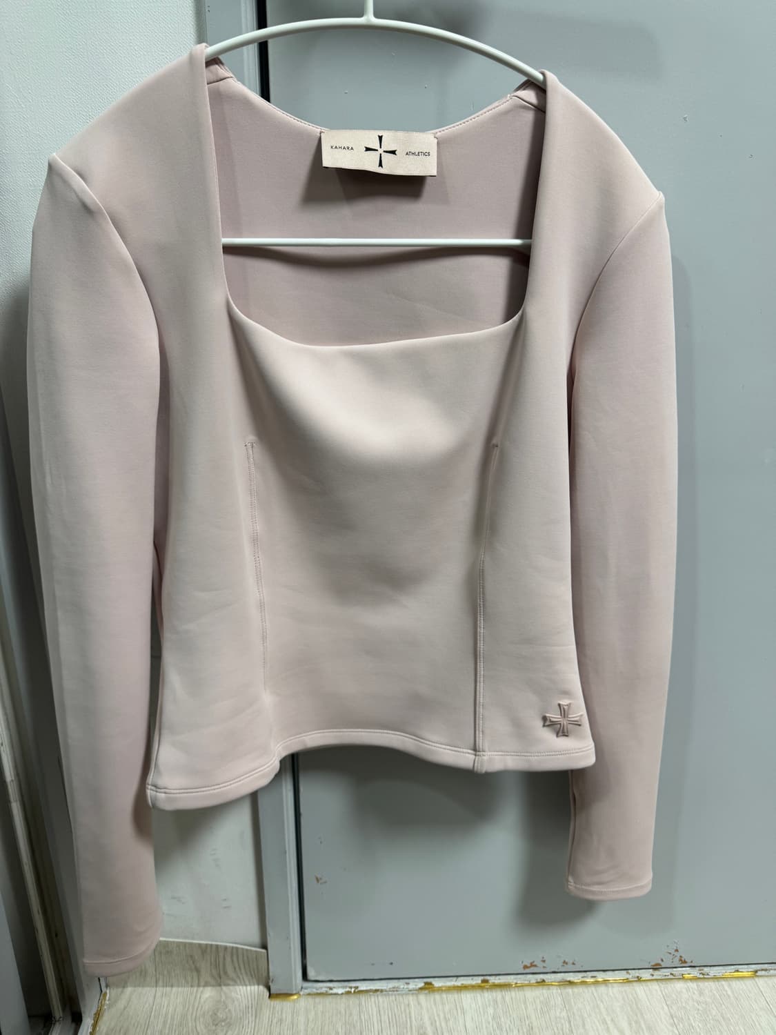 카하라 실루엣 탑 s 연핑크 상품이미지2