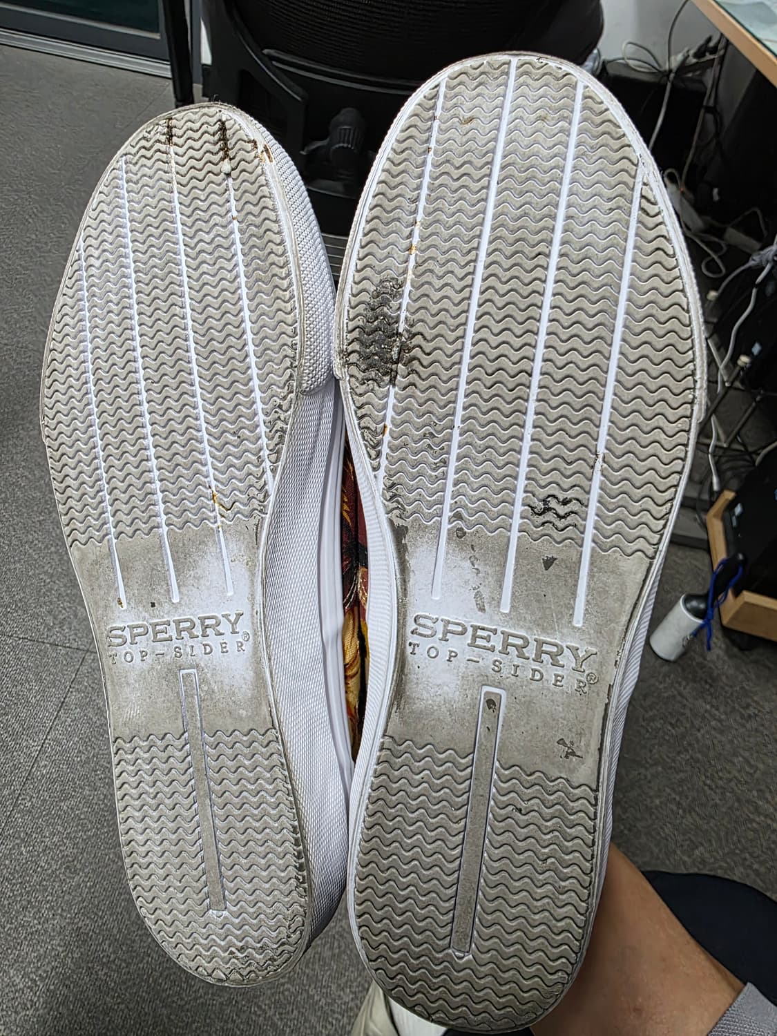 [260] 스페리 탑사이더 야자수 패턴 캔버스화 스니커즈 상품이미지8