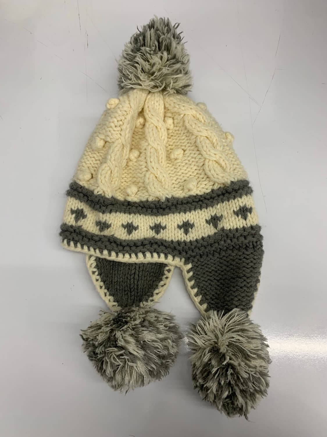 노르딕 이어플랩 폼폼이 비니 상품이미지3