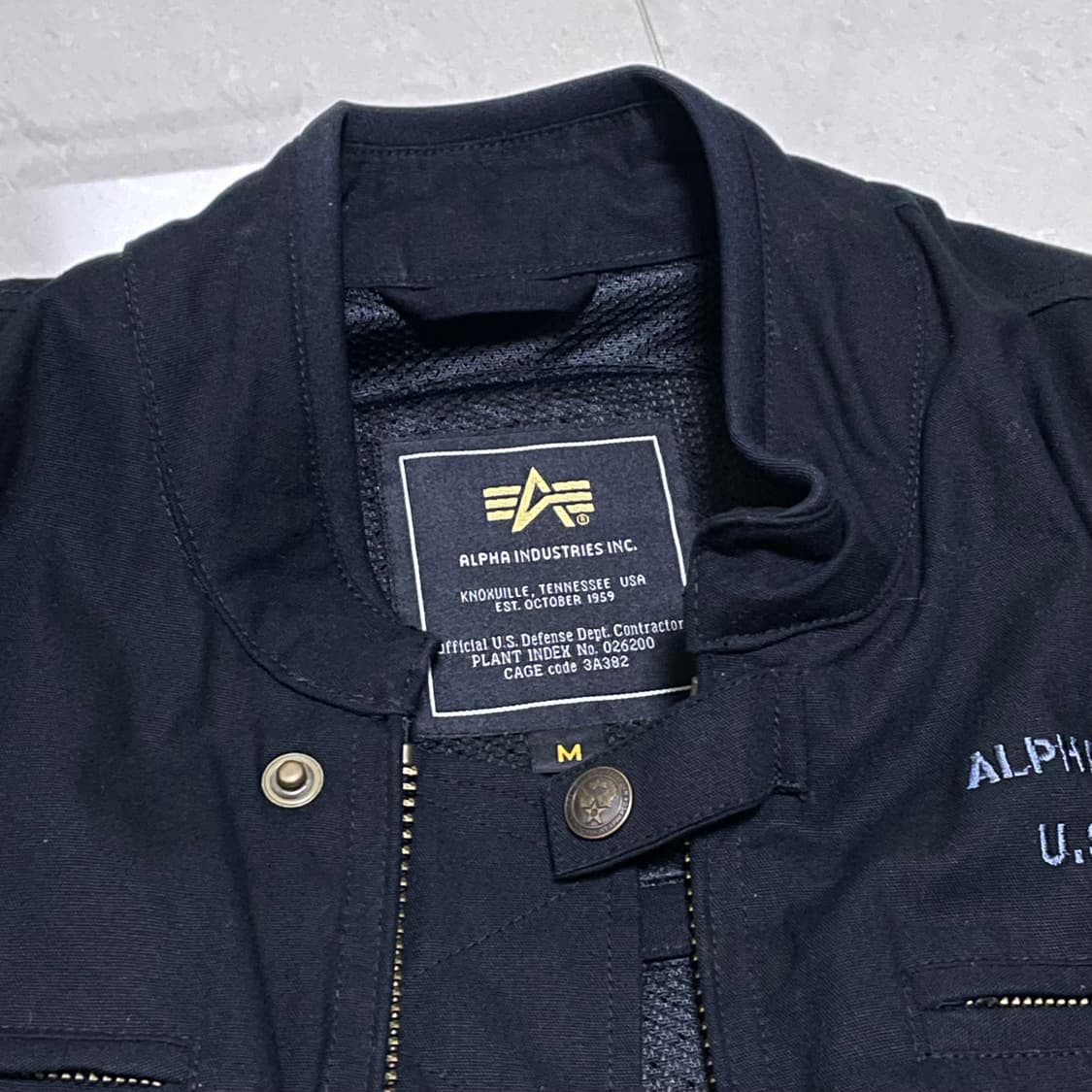 알파인더스트리 바이커 자켓 상품이미지2