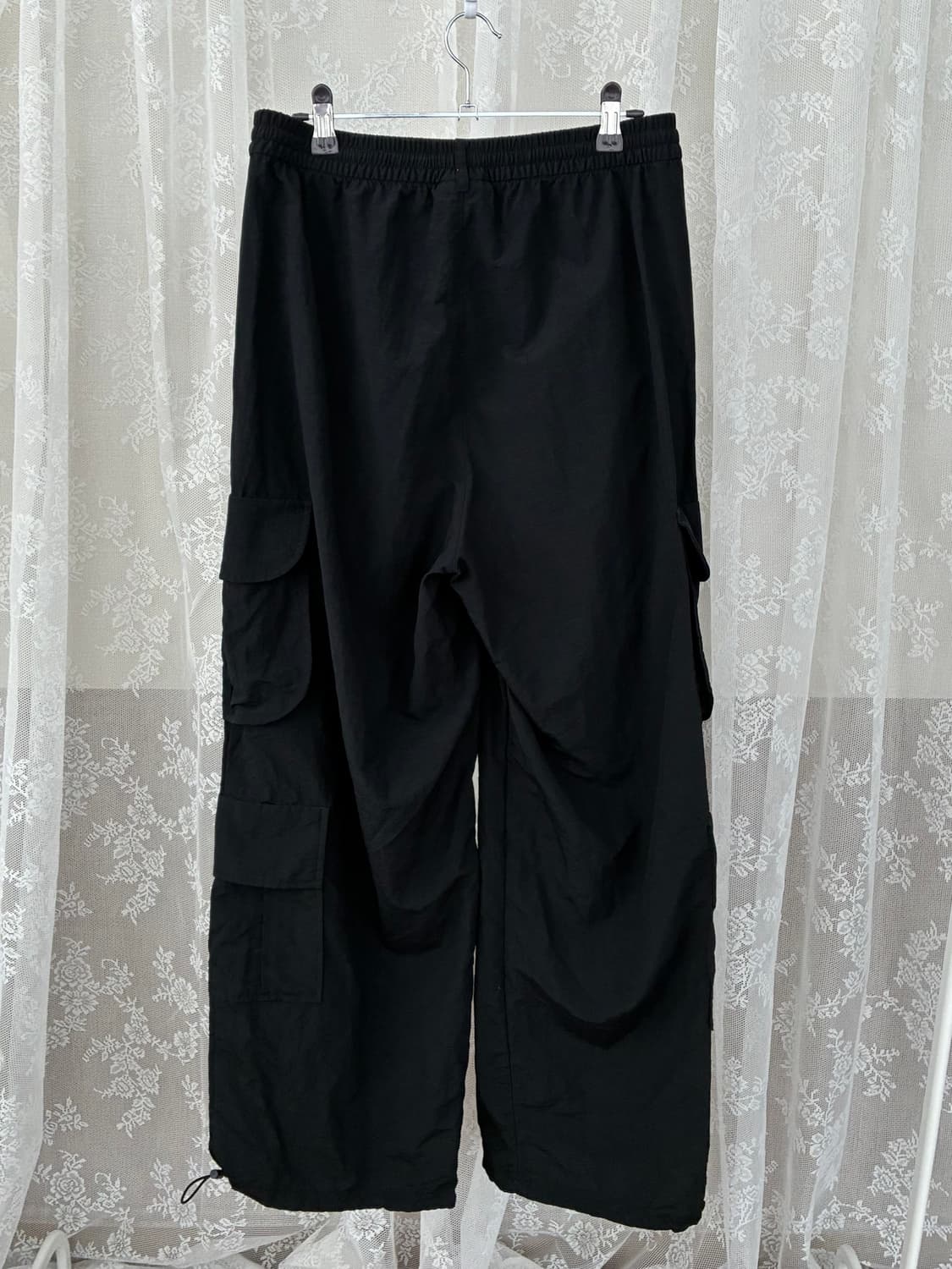 M) 널디 투웨이 나일론 카고 팬츠 블랙 상품이미지2