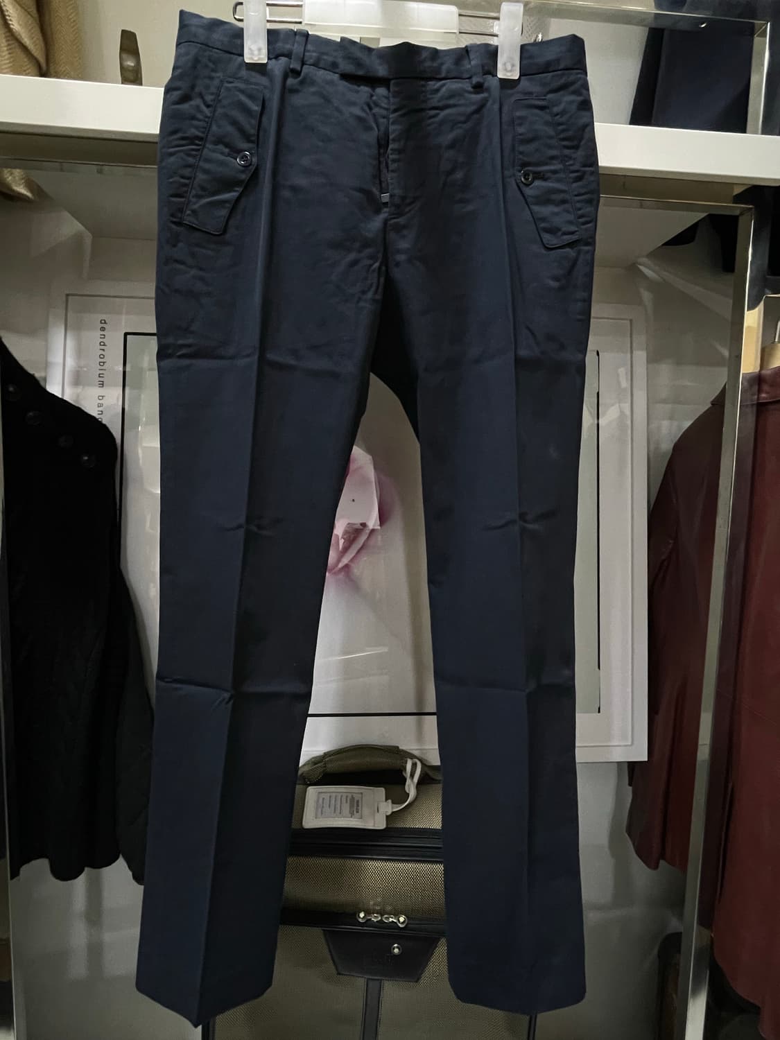 폴로랄프로렌(블랙라벨)/블랙 슬랙스팬츠 상품이미지1