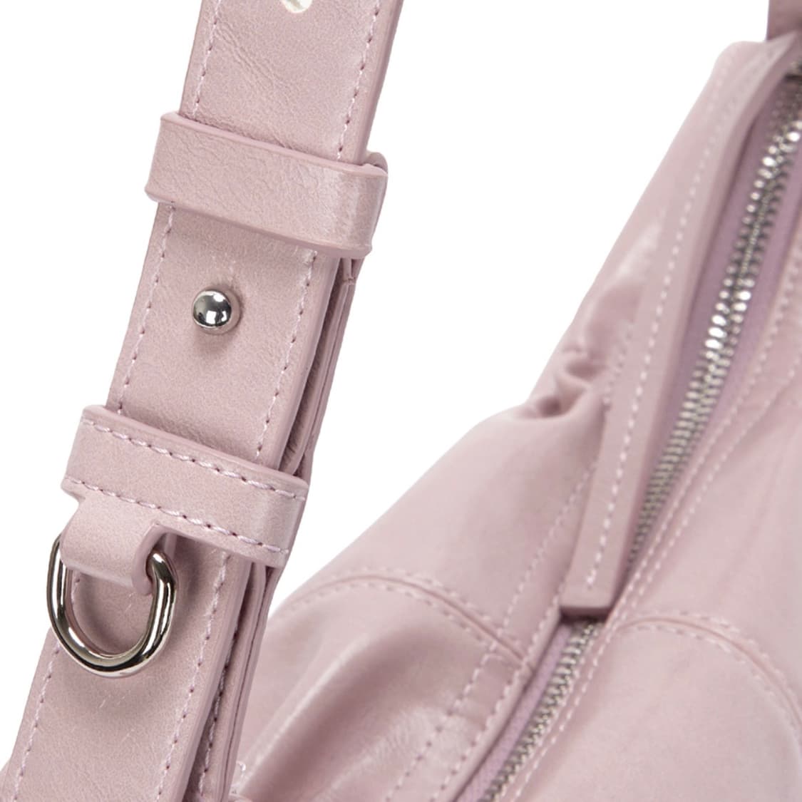 마뗑킴 하프 셔링 리본 라운드백 핑크 상품이미지3