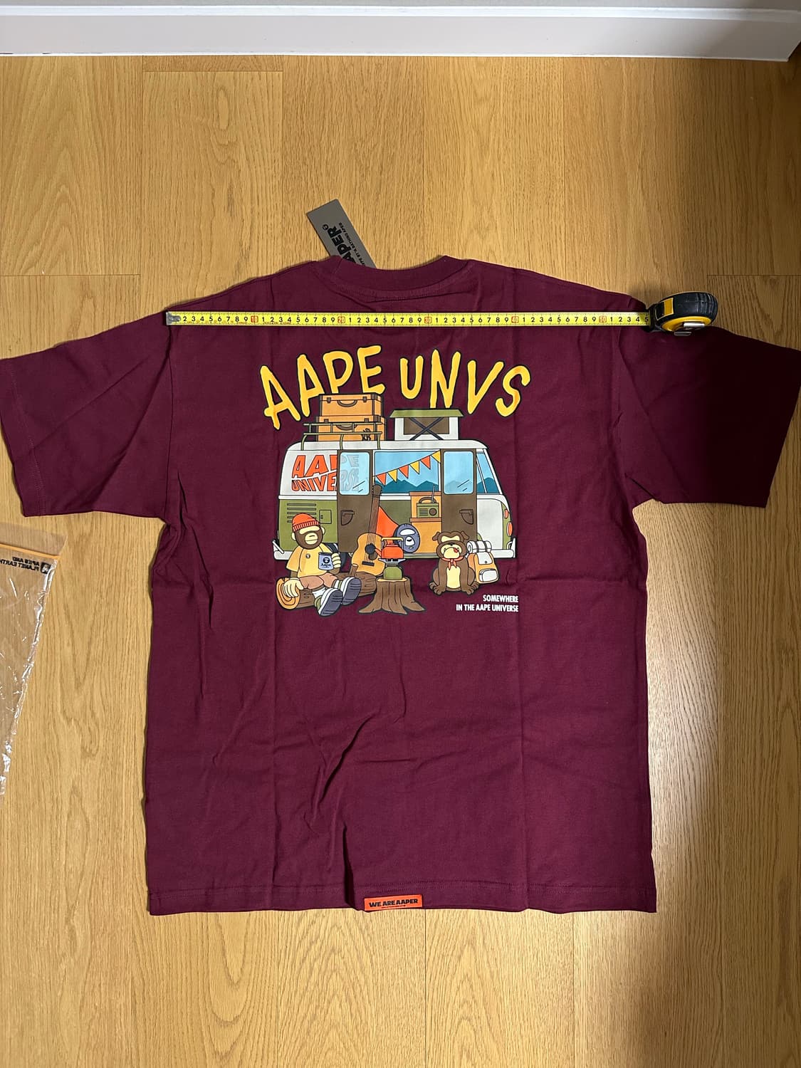 AAPE BY *A BATHING APE® 캠핑 에이퍼(AAPER) 티 상품이미지3