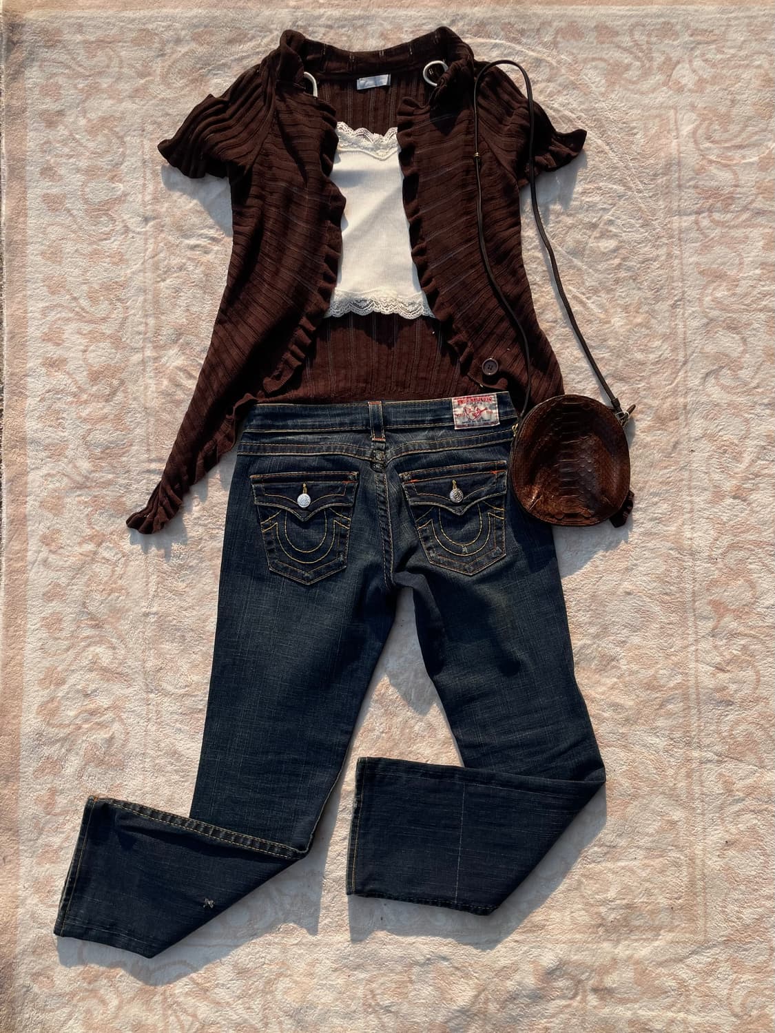 y2k 보헤미안 슬림 글램 무드  상품이미지1