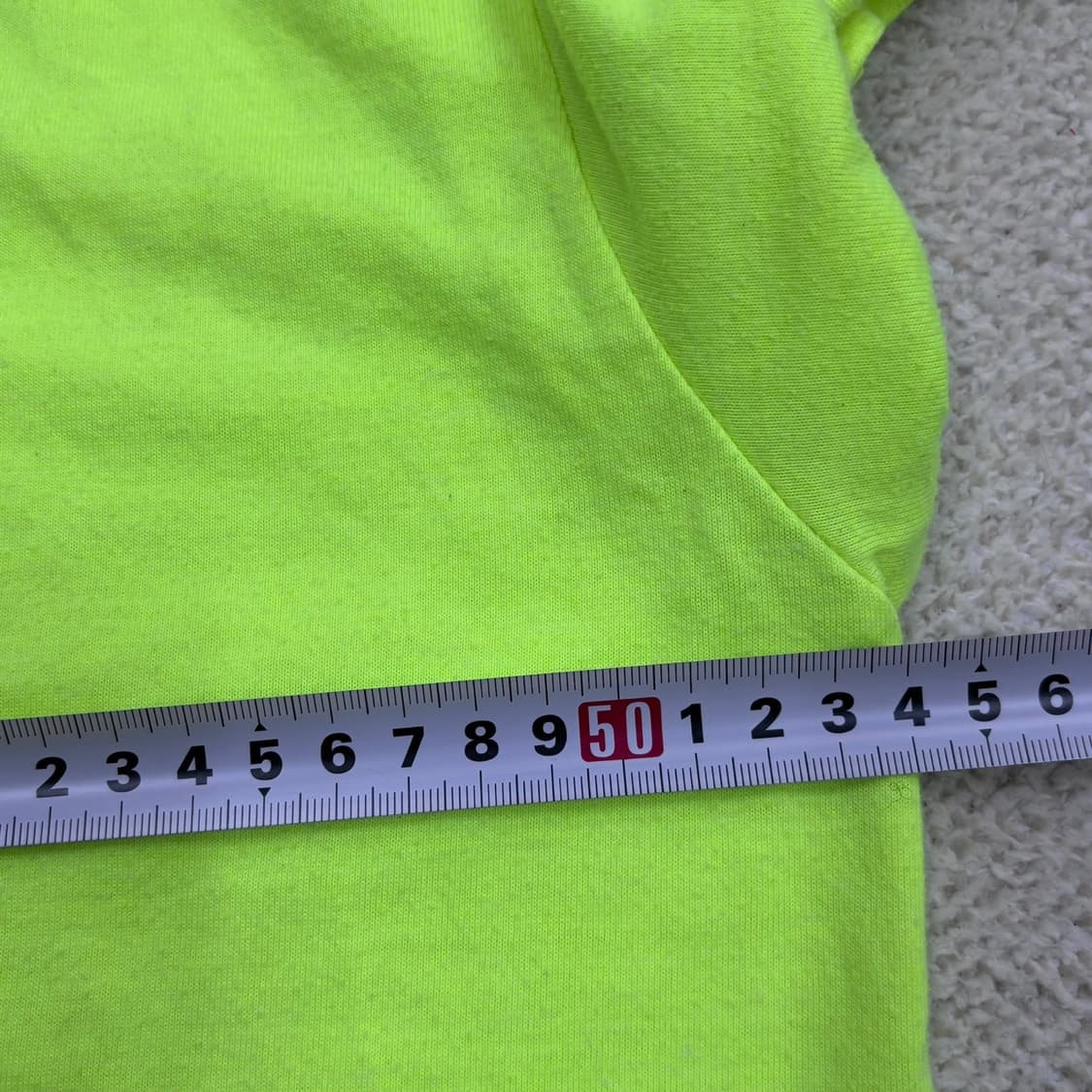 XL 요지야마모토 형광 반팔 티셔츠 0319E 상품이미지7